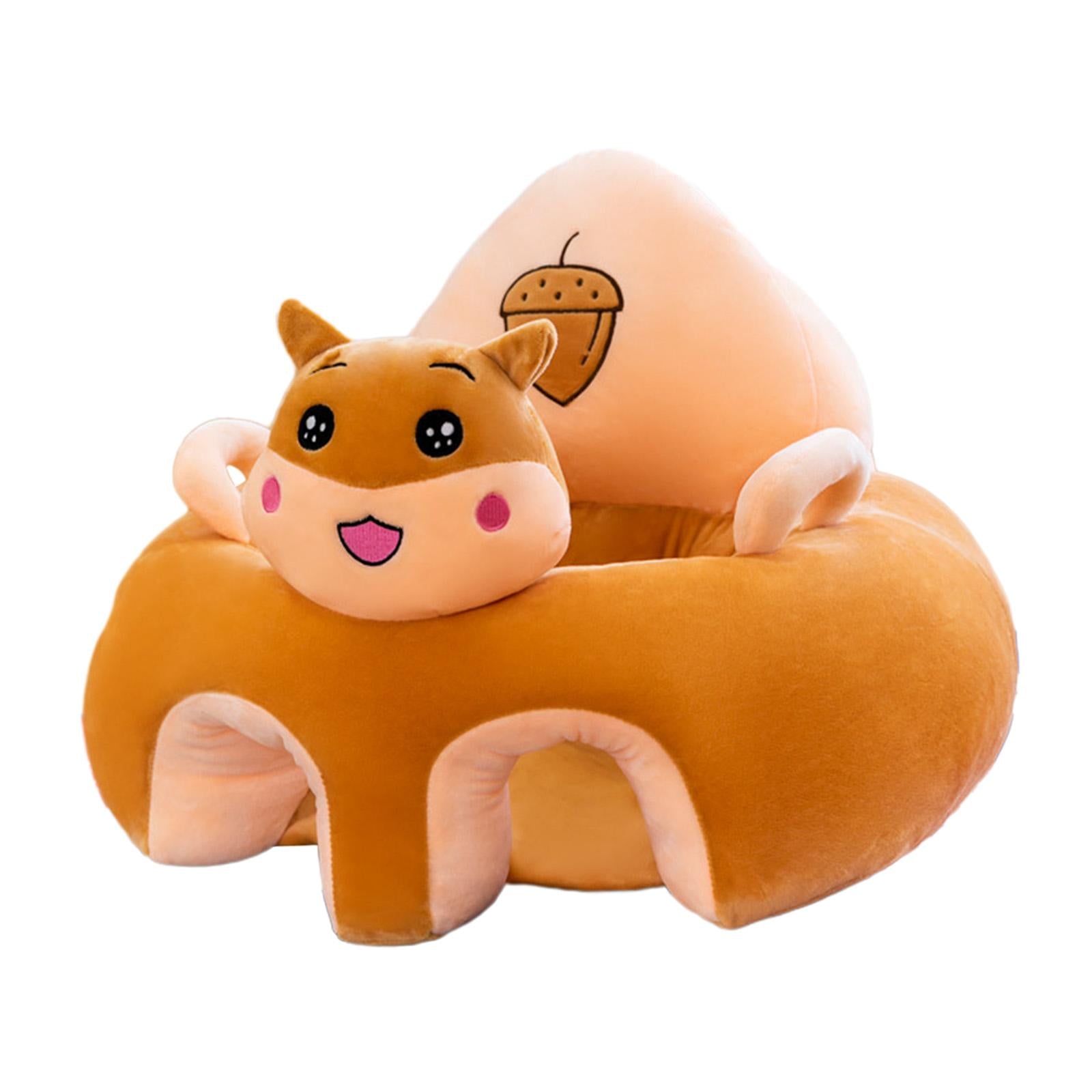 Cartoon Infant Support Seat Soft Learning Sitting Chairs for Boys Infant Gifts Hamster