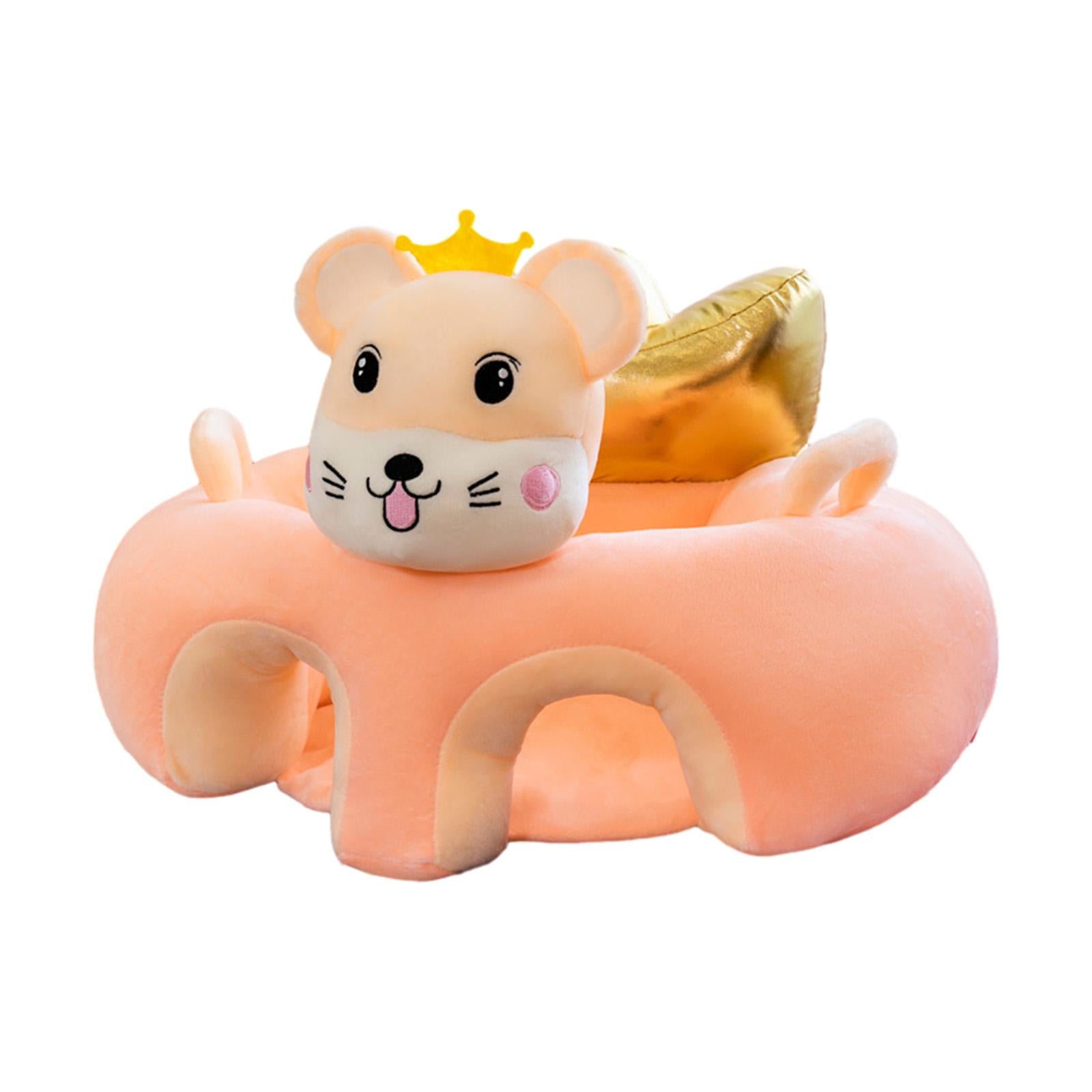 Cartoon Infant Support Seat Soft Learning Sitting Chairs for Boys Infant Gifts Mice