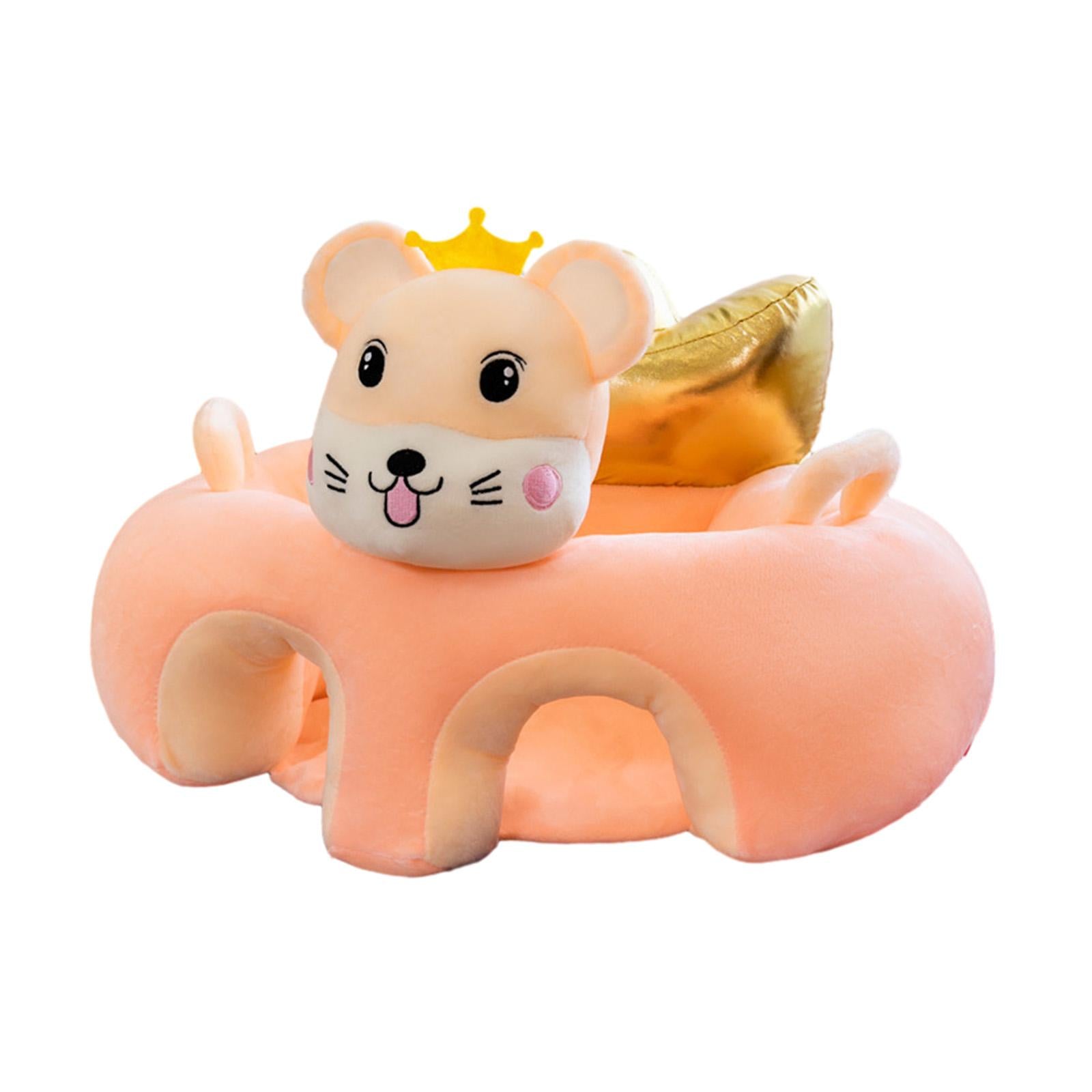 Cartoon Infant Support Seat Soft Learning Sitting Chairs for Boys Infant Gifts Mice