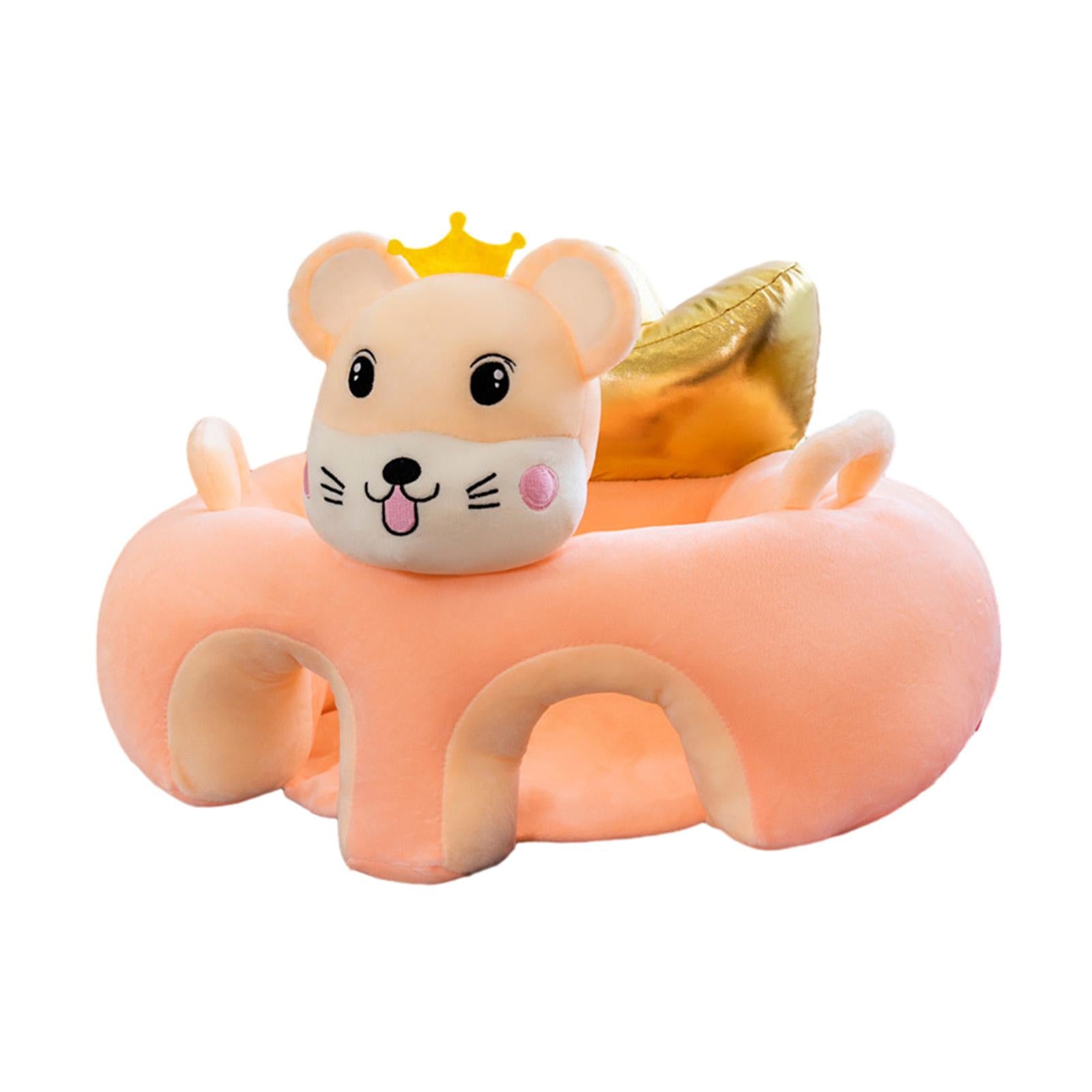 Cartoon Infant Support Seat Soft Learning Sitting Chairs for Boys Infant Gifts Mice