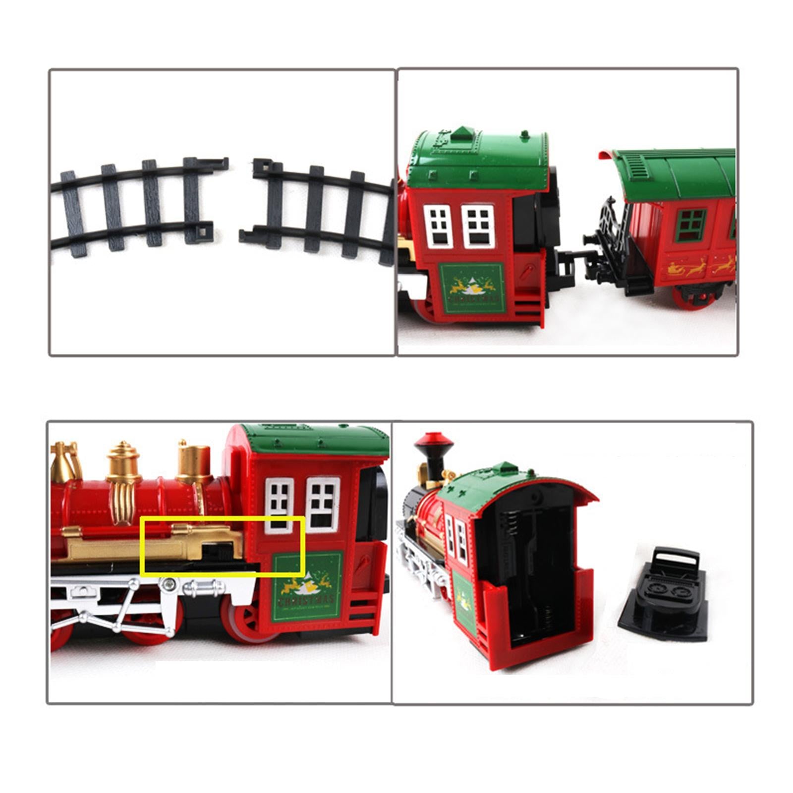 Electric Train Kid Toy Railway Track Set for New Year Preschool Toddlers