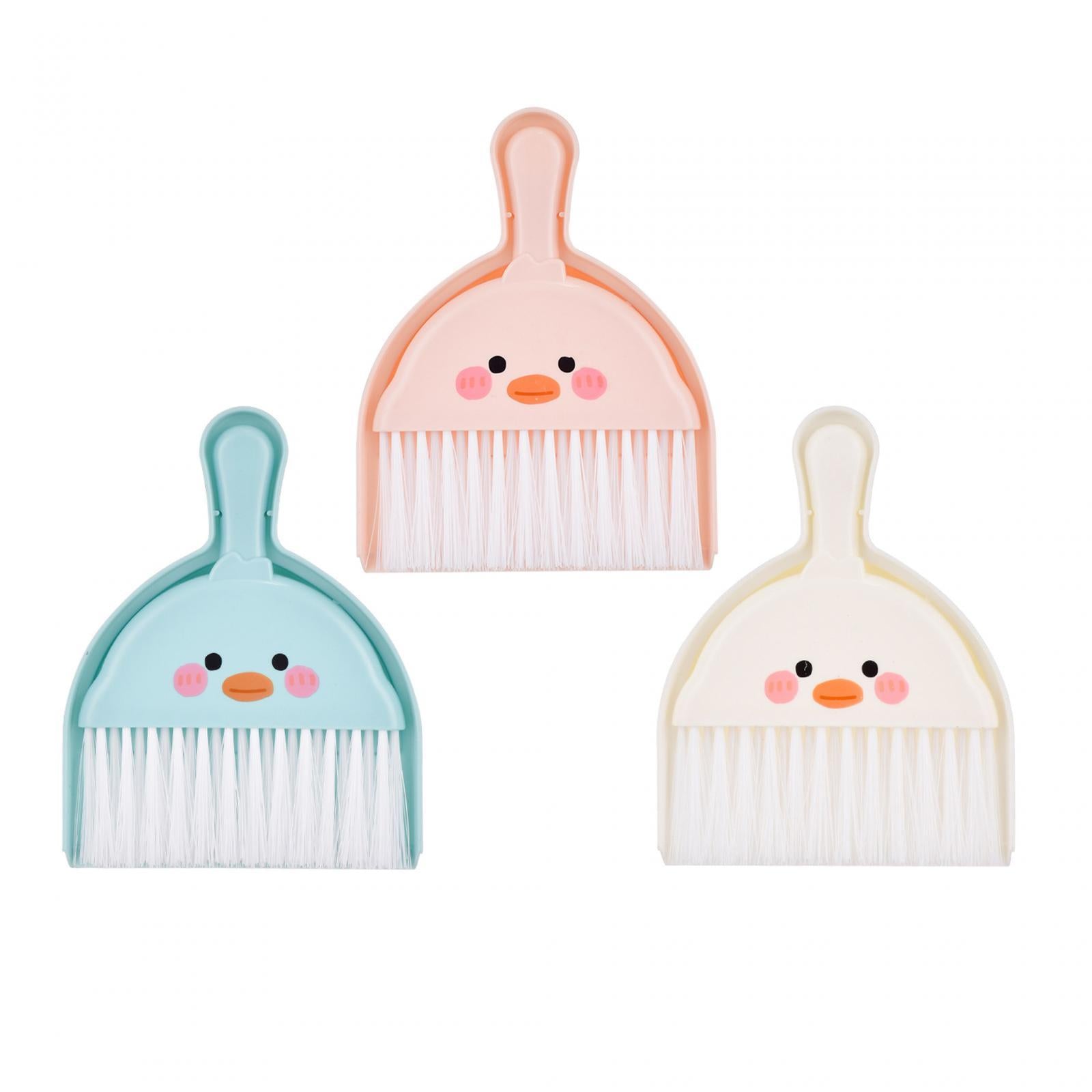 Small Broom and Dustpan Set Office Housekeeping Animal Waste Cleaning Tools