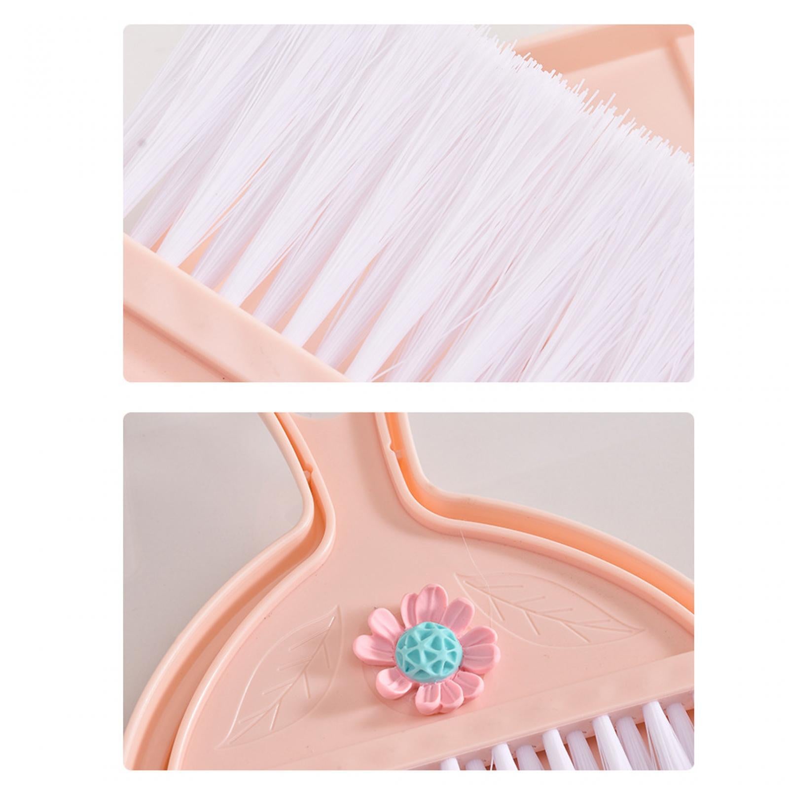 Small Broom and Dustpan Set Office Housekeeping Animal Waste Cleaning Tools