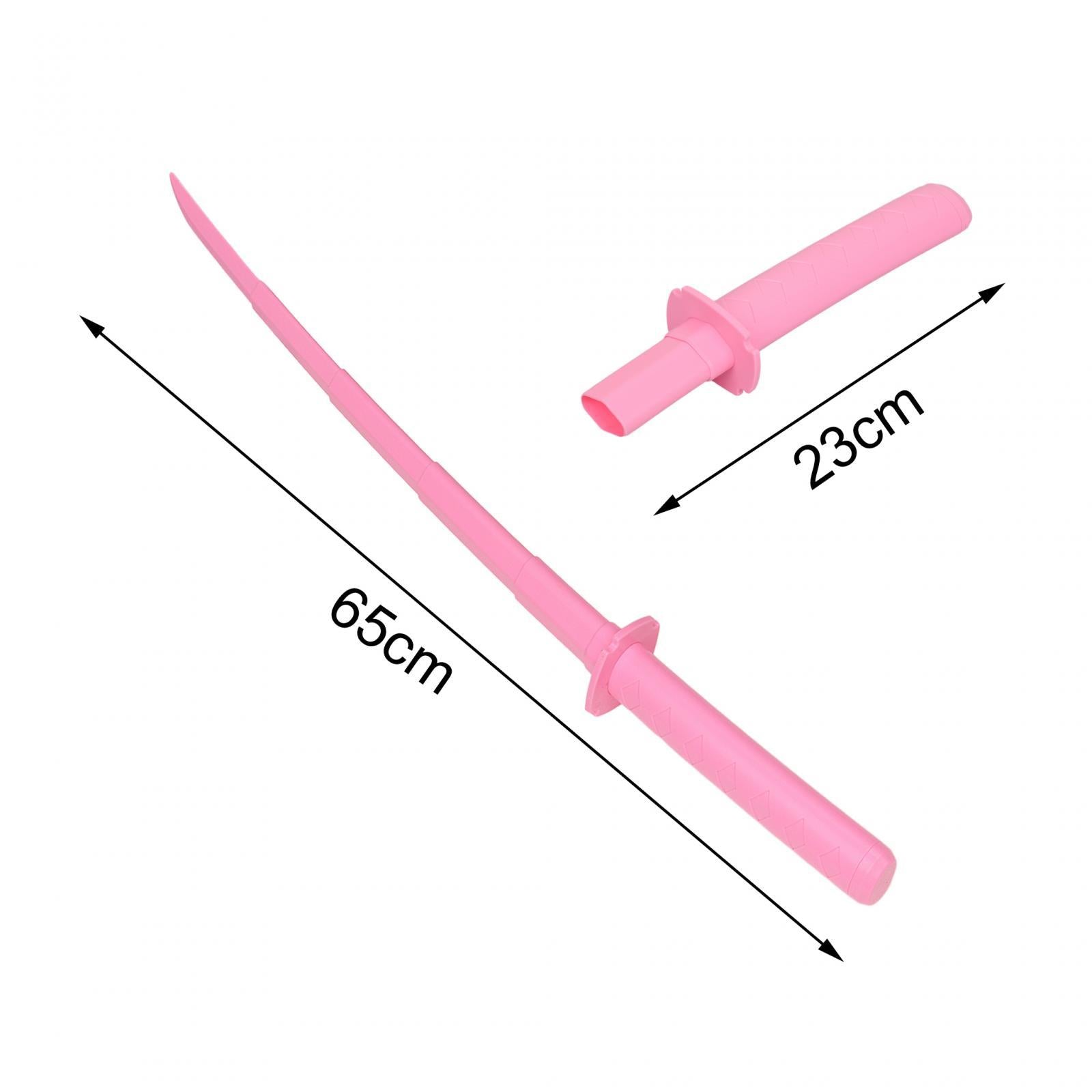 Gravity Samurai Knife Model Toys 3D Printing Fidget Knife Toys for Halloween Pink