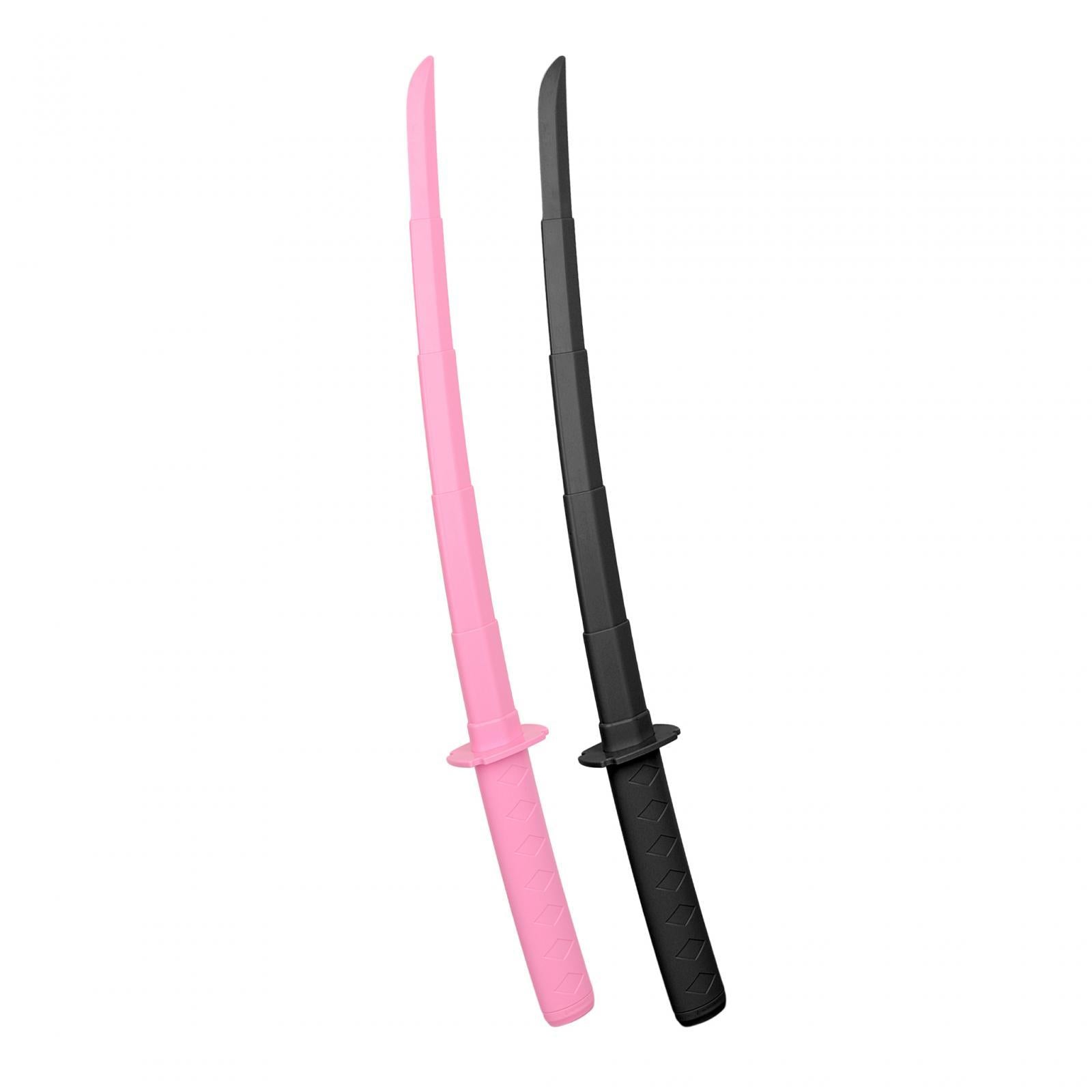 Gravity Samurai Knife Model Toys 3D Printing Fidget Knife Toys for Halloween Pink