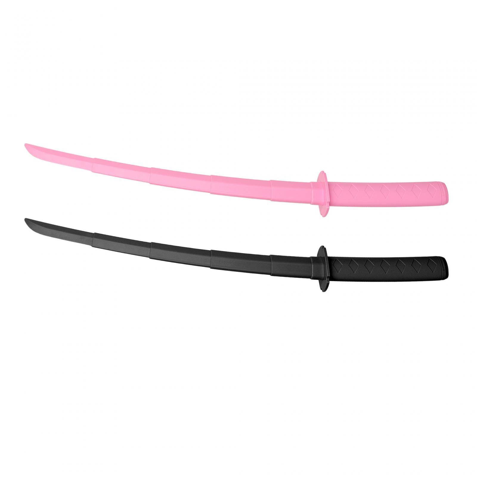 Gravity Samurai Knife Model Toys 3D Printing Fidget Knife Toys for Halloween Pink