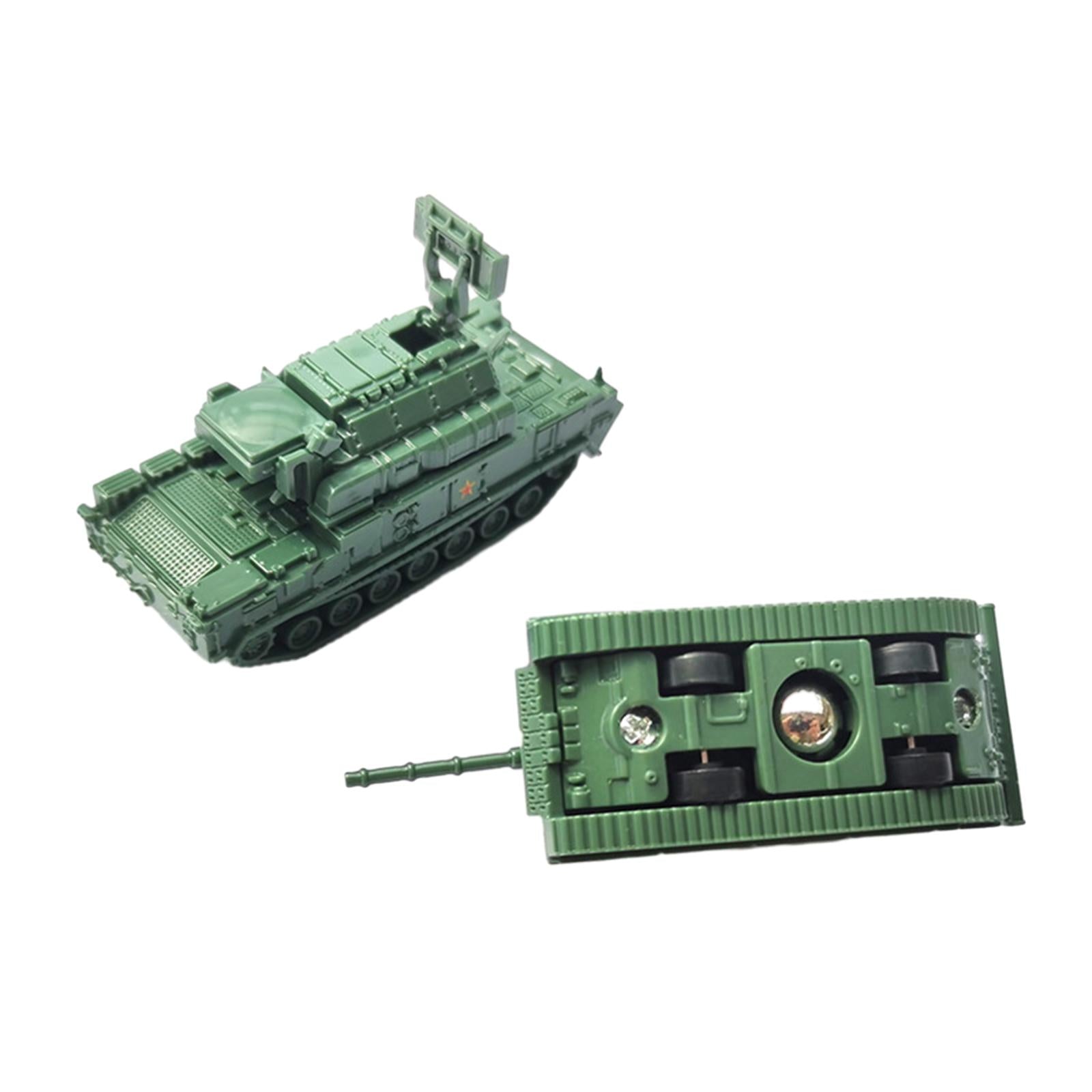 4x DIY Tank Truck 4D Model Brain Teaser Tabletop Decor for Girls Adults Kids