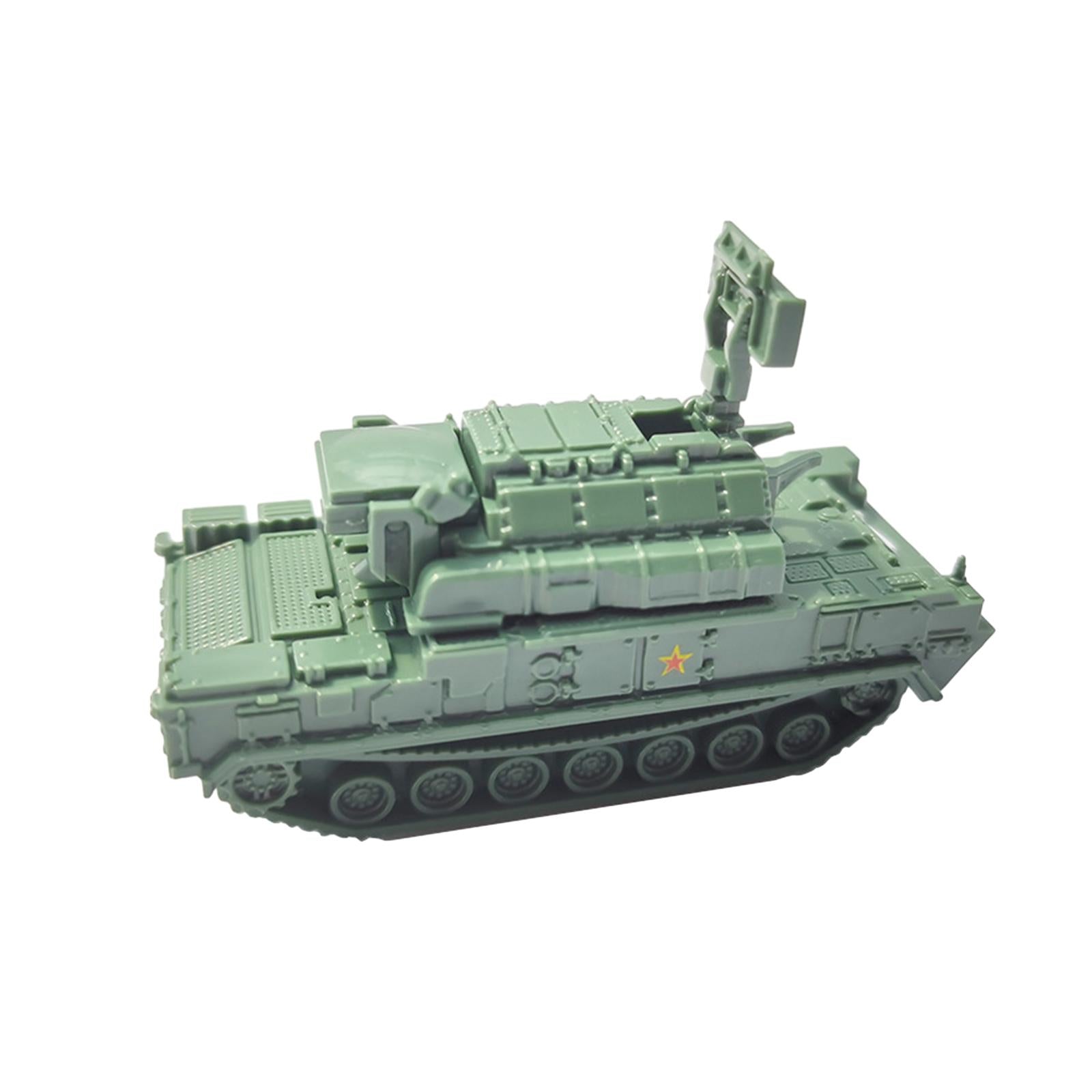 4x DIY Tank Truck 4D Model Brain Teaser Tabletop Decor for Girls Adults Kids