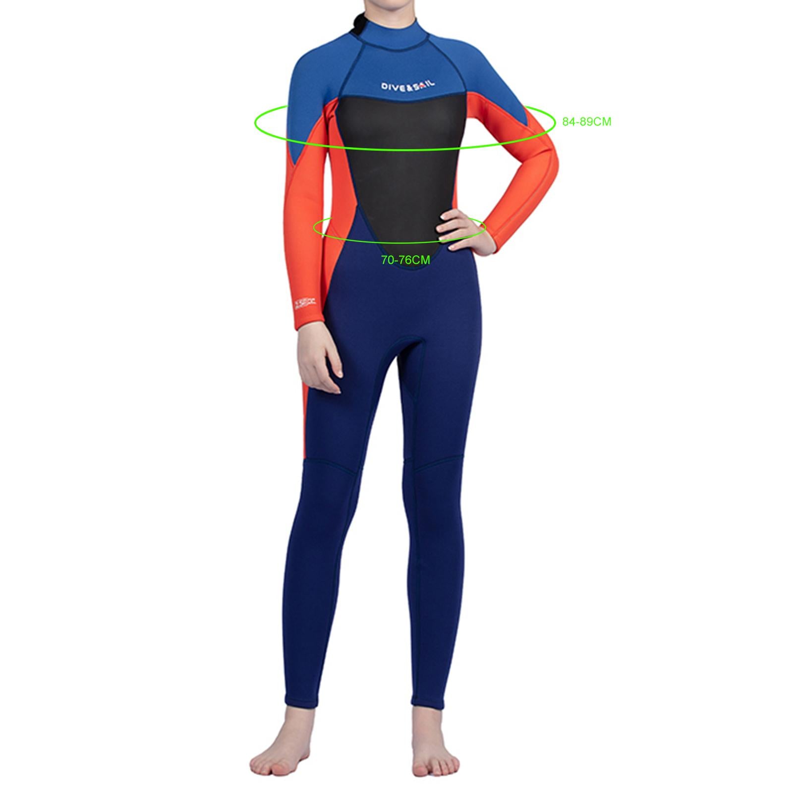 Kids Wetsuit Summer Child Wet Suit for Kayaking Water Parks Scuba Snorkeling XXL blue