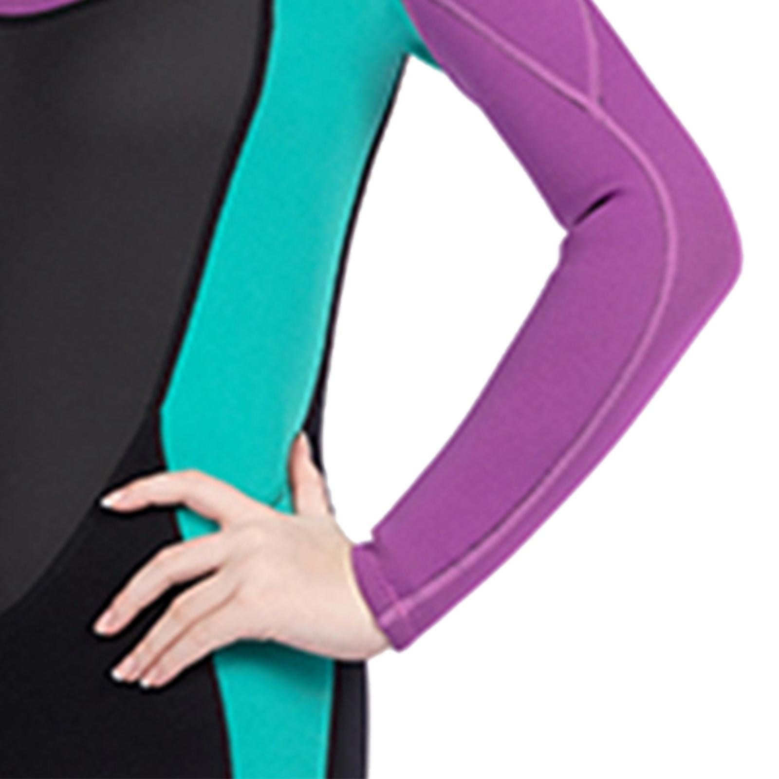 Kids Wetsuit Summer Child Wet Suit for Kayaking Water Parks Scuba Snorkeling S black