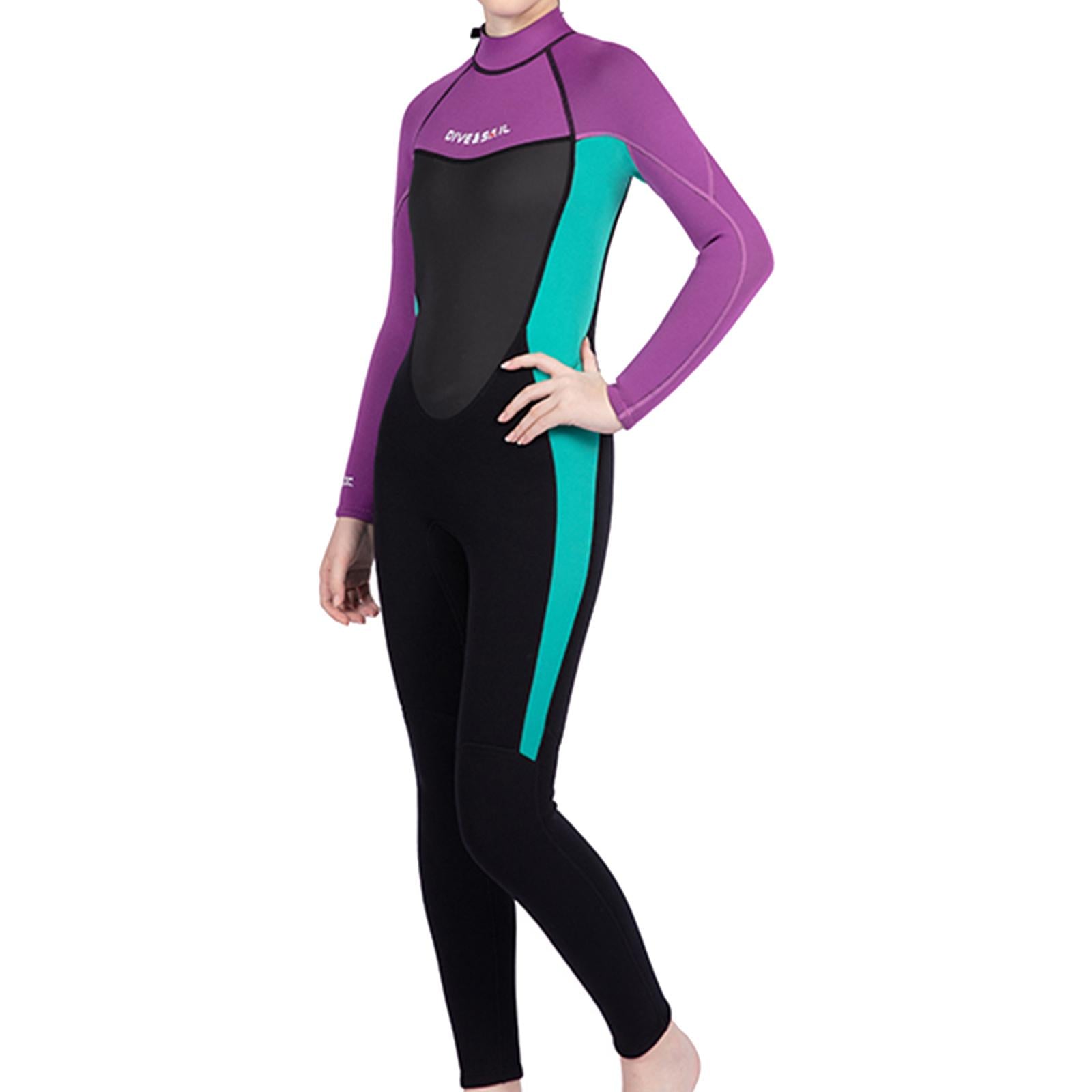 Kids Wetsuit Summer Child Wet Suit for Kayaking Water Parks Scuba Snorkeling M black