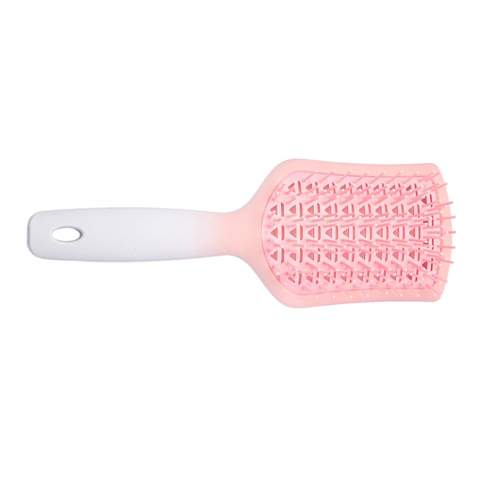 Vent Hair Brush Soft Detangler Brush for All Hair Types Curly Hair Long Hair Pink