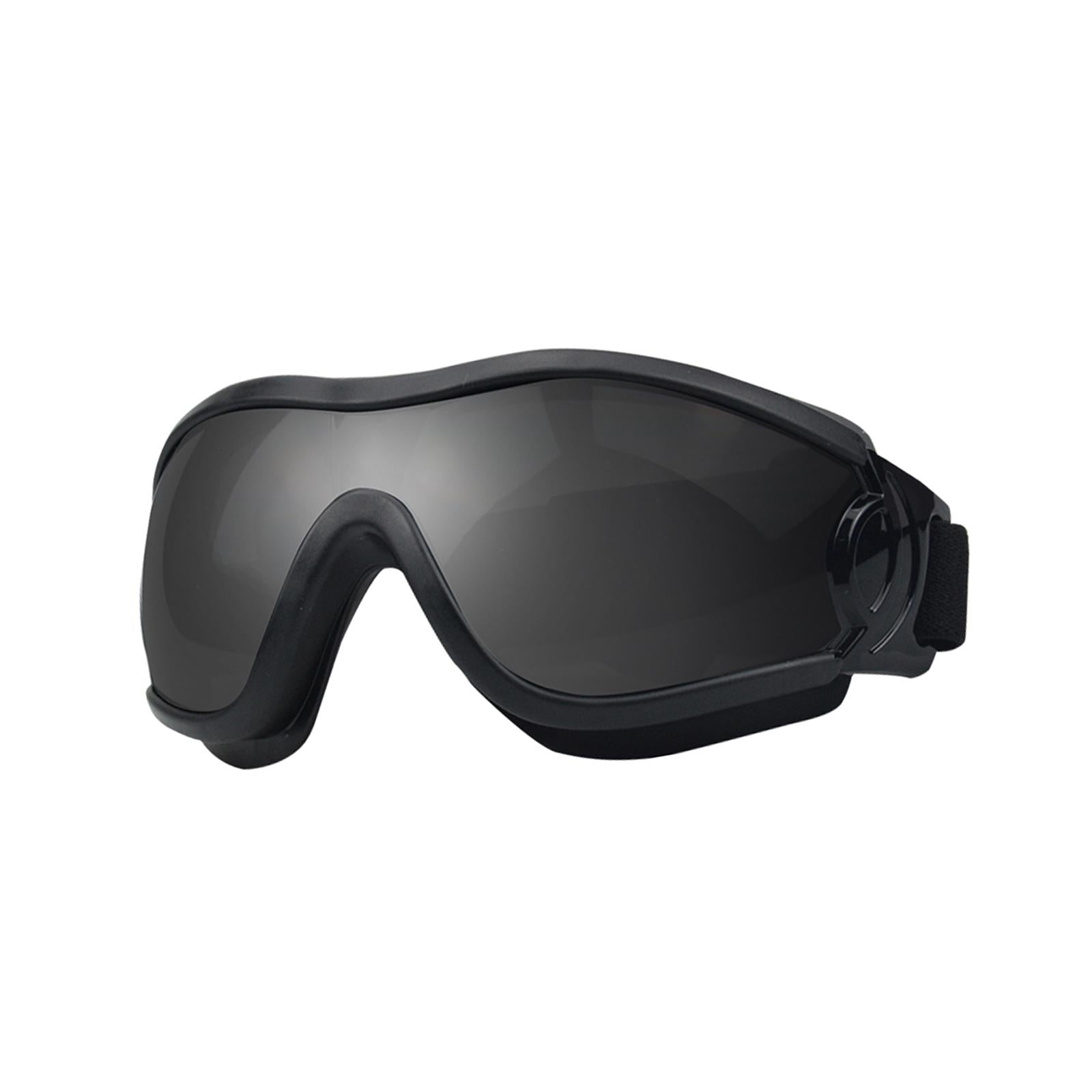 Dog Sunglasses Sun Protection for Medium Dog Windproof Dustproof Dog Goggles black gray