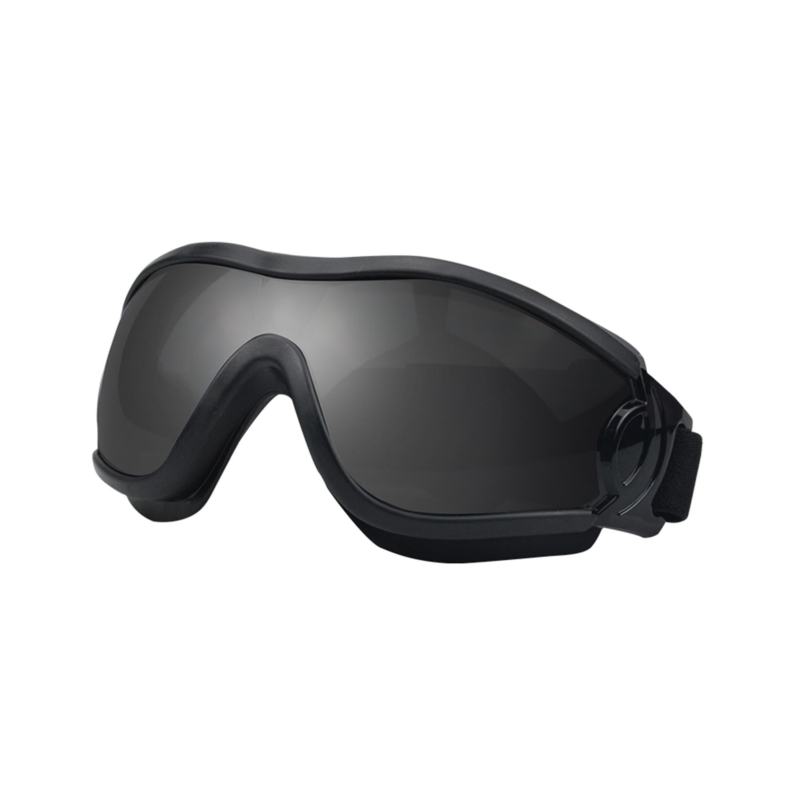 Dog Sunglasses Sun Protection for Medium Dog Windproof Dustproof Dog Goggles black gray