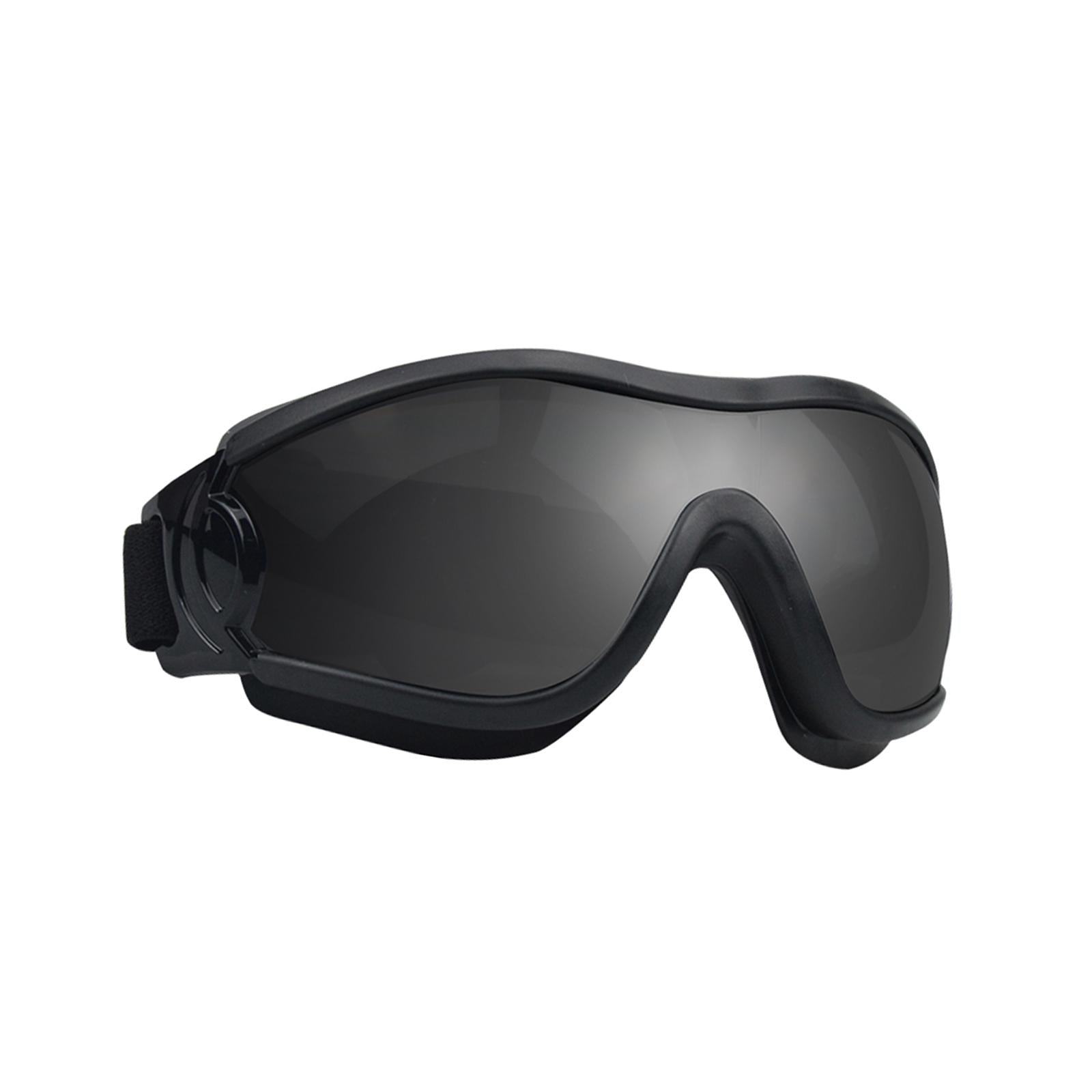 Dog Sunglasses Sun Protection for Medium Dog Windproof Dustproof Dog Goggles black gray