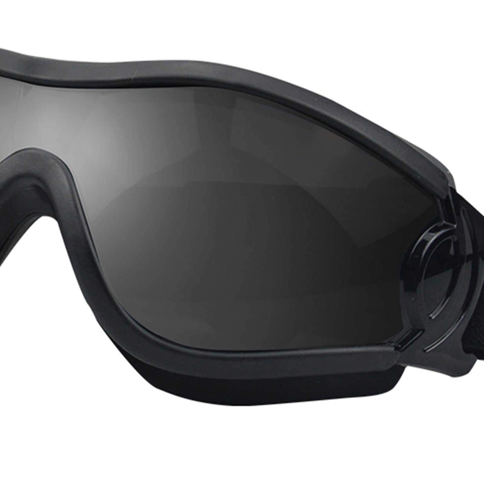 Dog Sunglasses Sun Protection for Medium Dog Windproof Dustproof Dog Goggles black gray