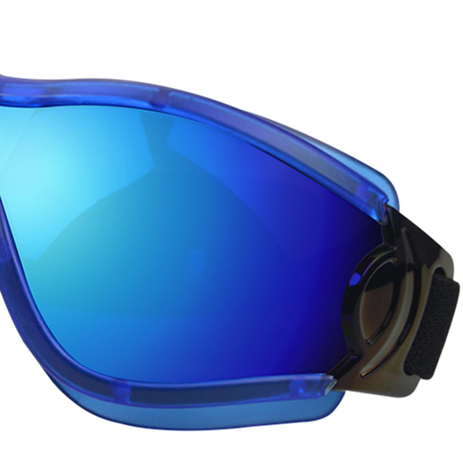 Dog Sunglasses Sun Protection for Medium Dog Windproof Dustproof Dog Goggles blue frame blue