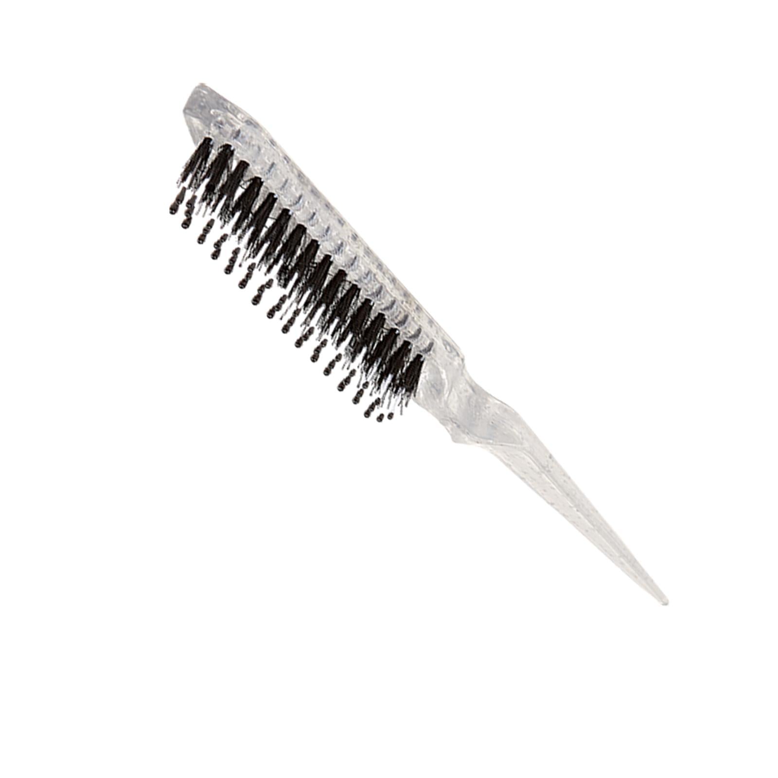 Teasing Hair Brush Hair Stylist Tool for Creating Volume Smoothing Hair Care silver