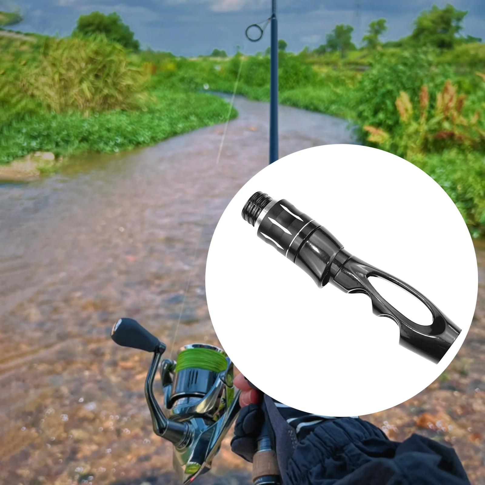 Fishing Rod Reel Seat Lightweight Parts Compact Portable Metal Durable Grips 12.7cm Length