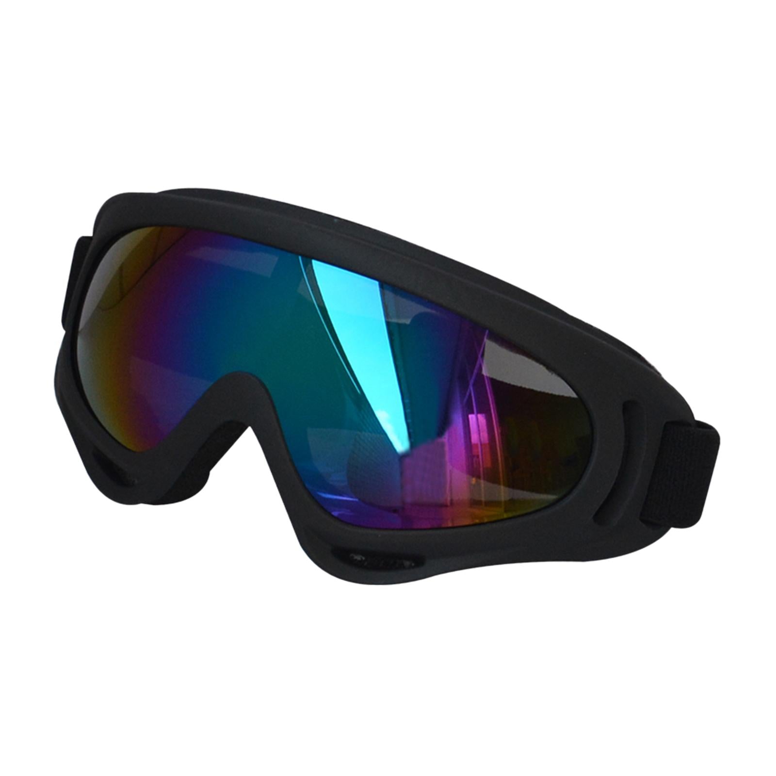 Dog Glasses with Adjustable Strap Windproof Sun Glasses Eye Wear Pet Glasses Black