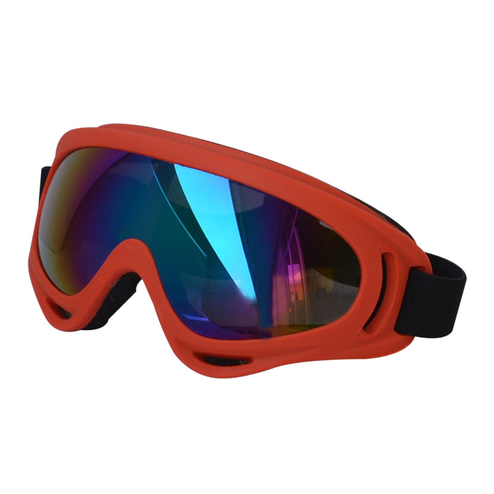 Dog Glasses with Adjustable Strap Windproof Sun Glasses Eye Wear Pet Glasses Red