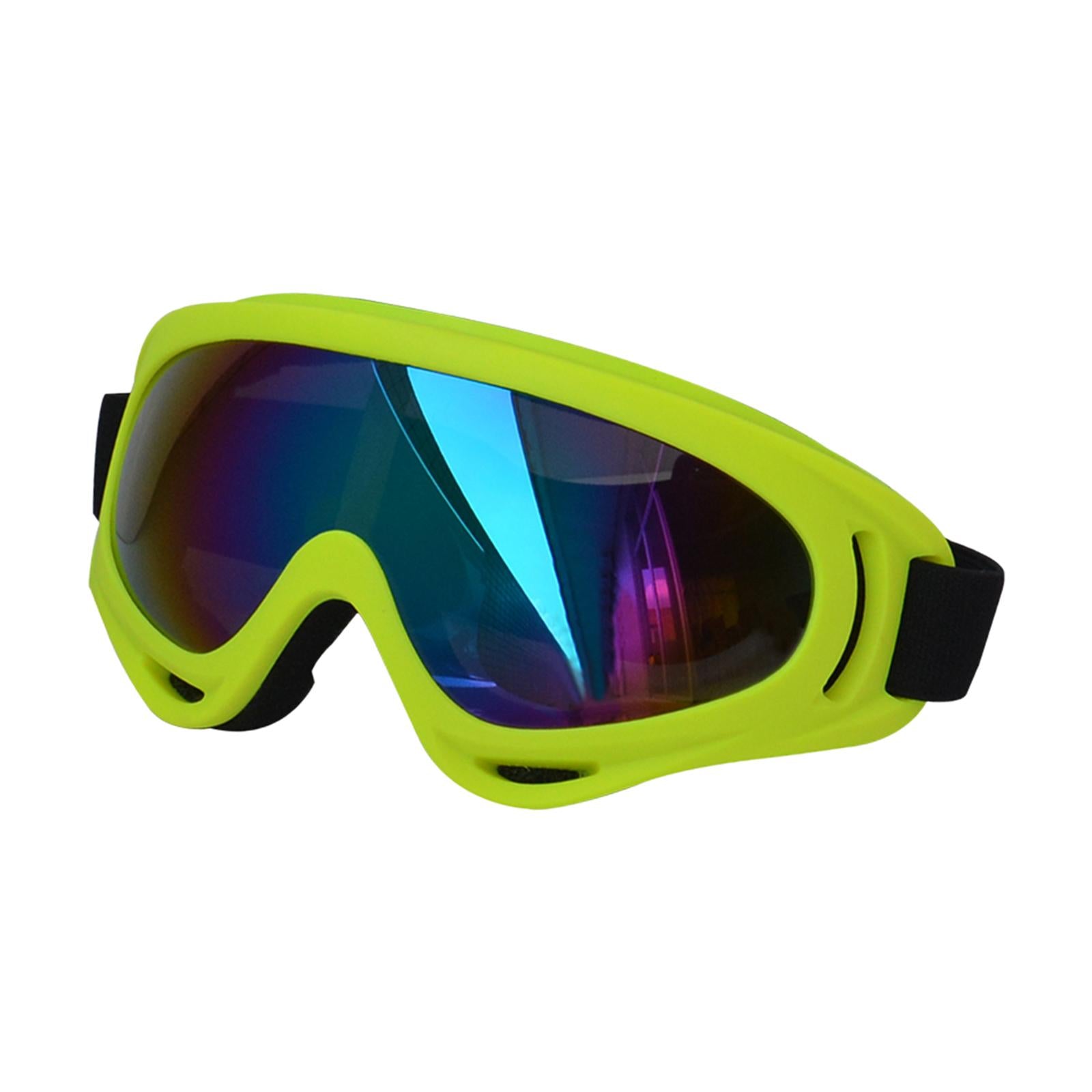 Dog Glasses with Adjustable Strap Windproof Sun Glasses Eye Wear Pet Glasses Yellow