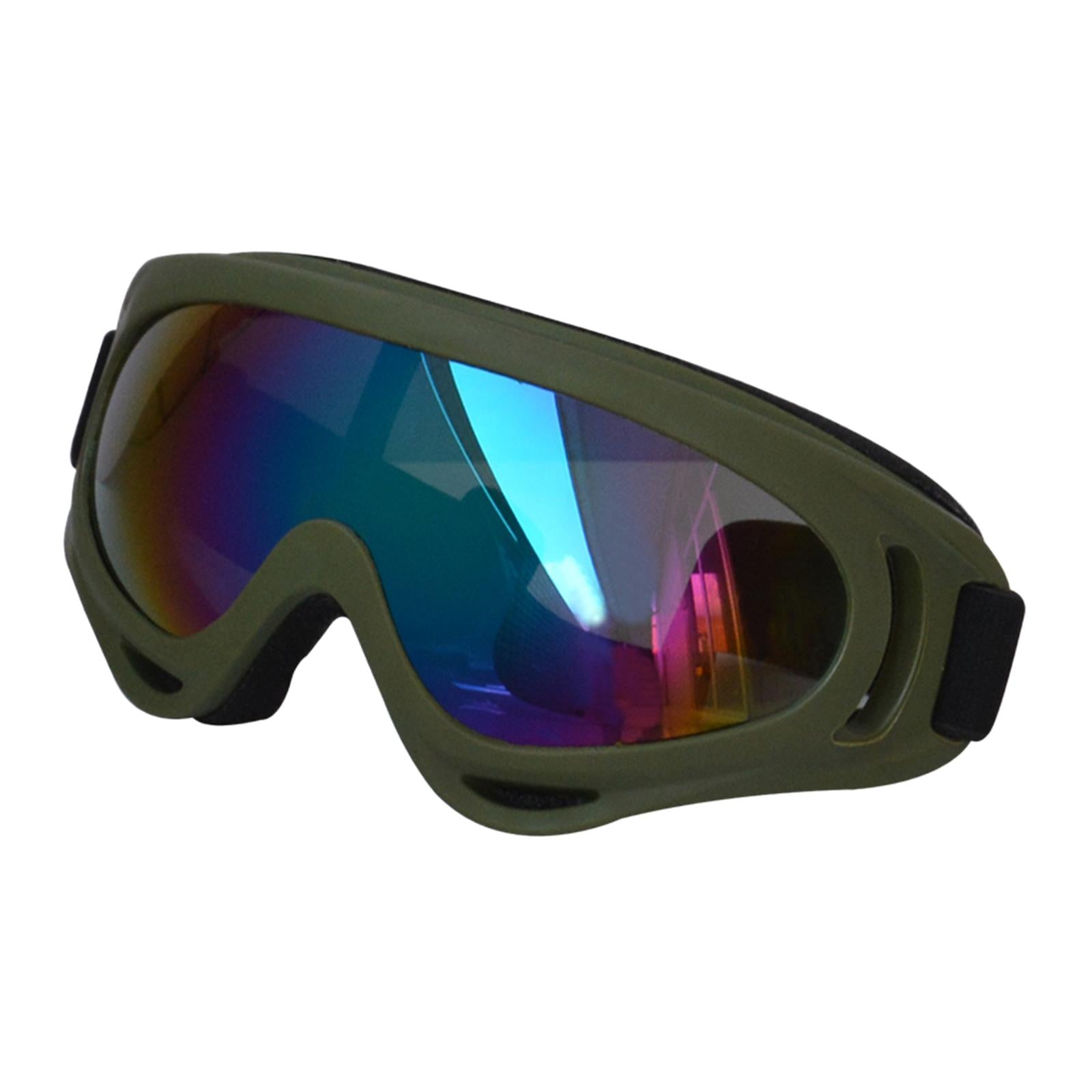 Dog Glasses with Adjustable Strap Windproof Sun Glasses Eye Wear Pet Glasses Green