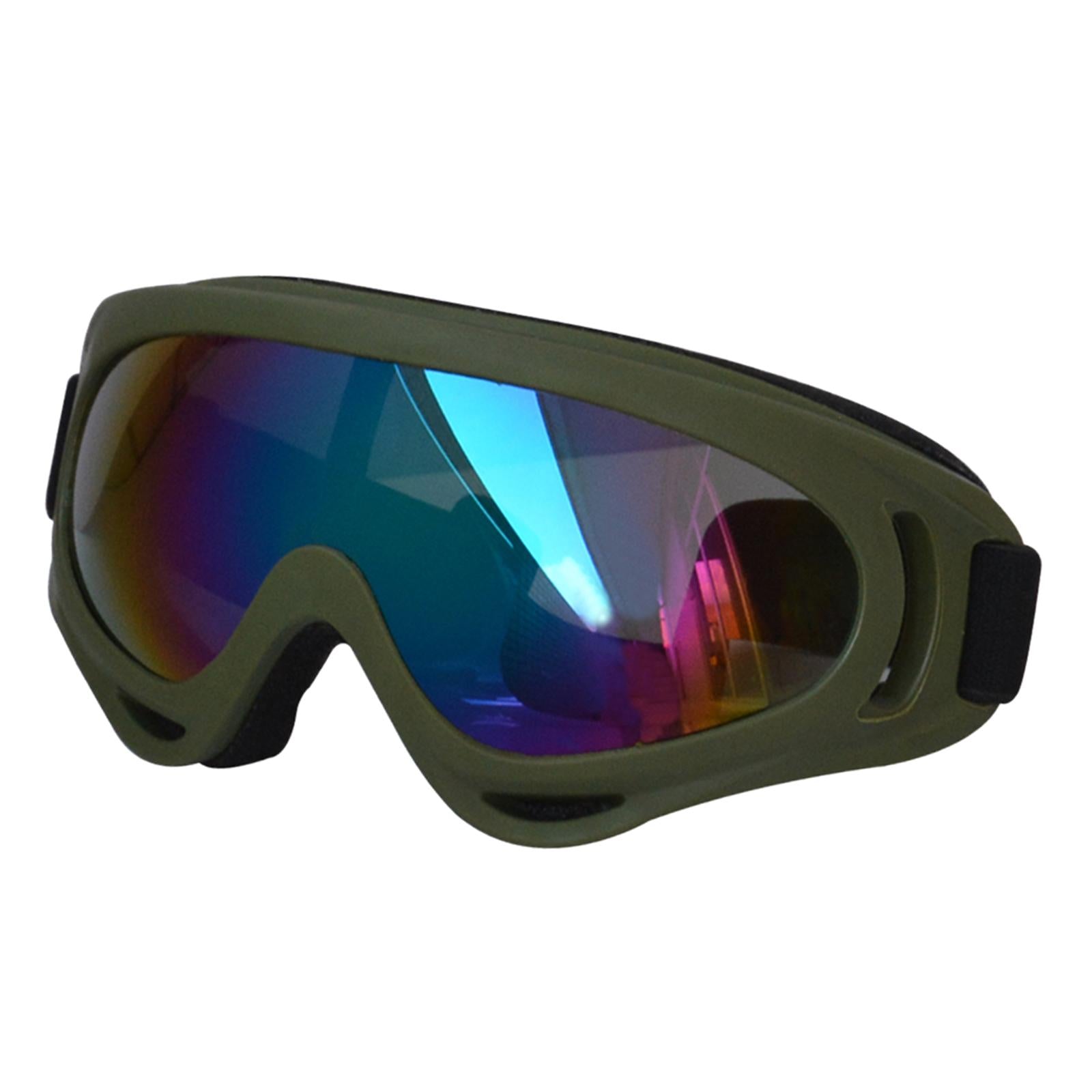 Dog Glasses with Adjustable Strap Windproof Sun Glasses Eye Wear Pet Glasses Green
