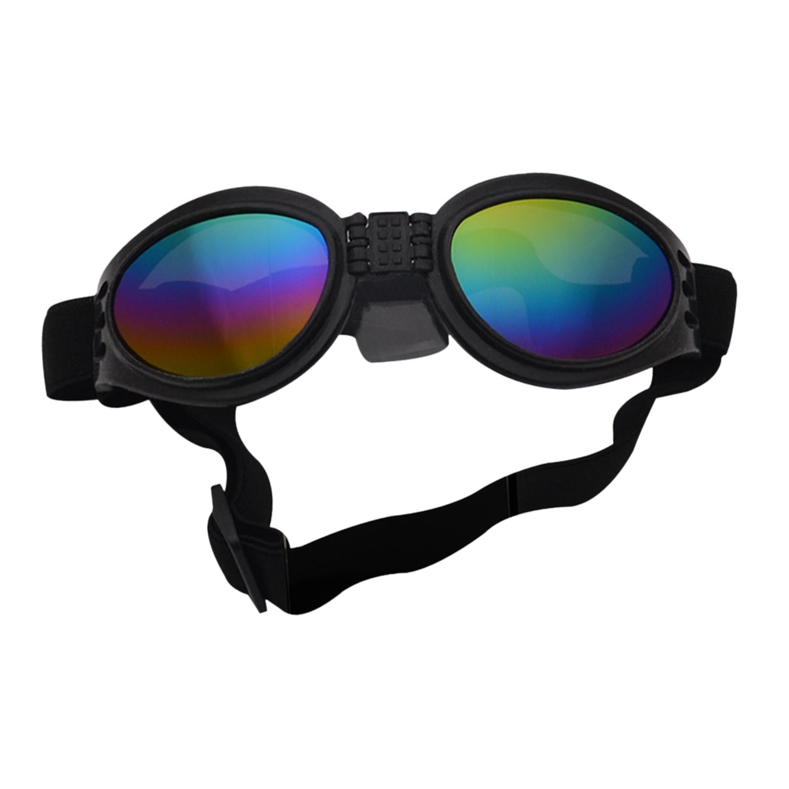 Dog Glasses Photo Props Lightweight Eyewear for Indoor Outdoor Party Walking Black