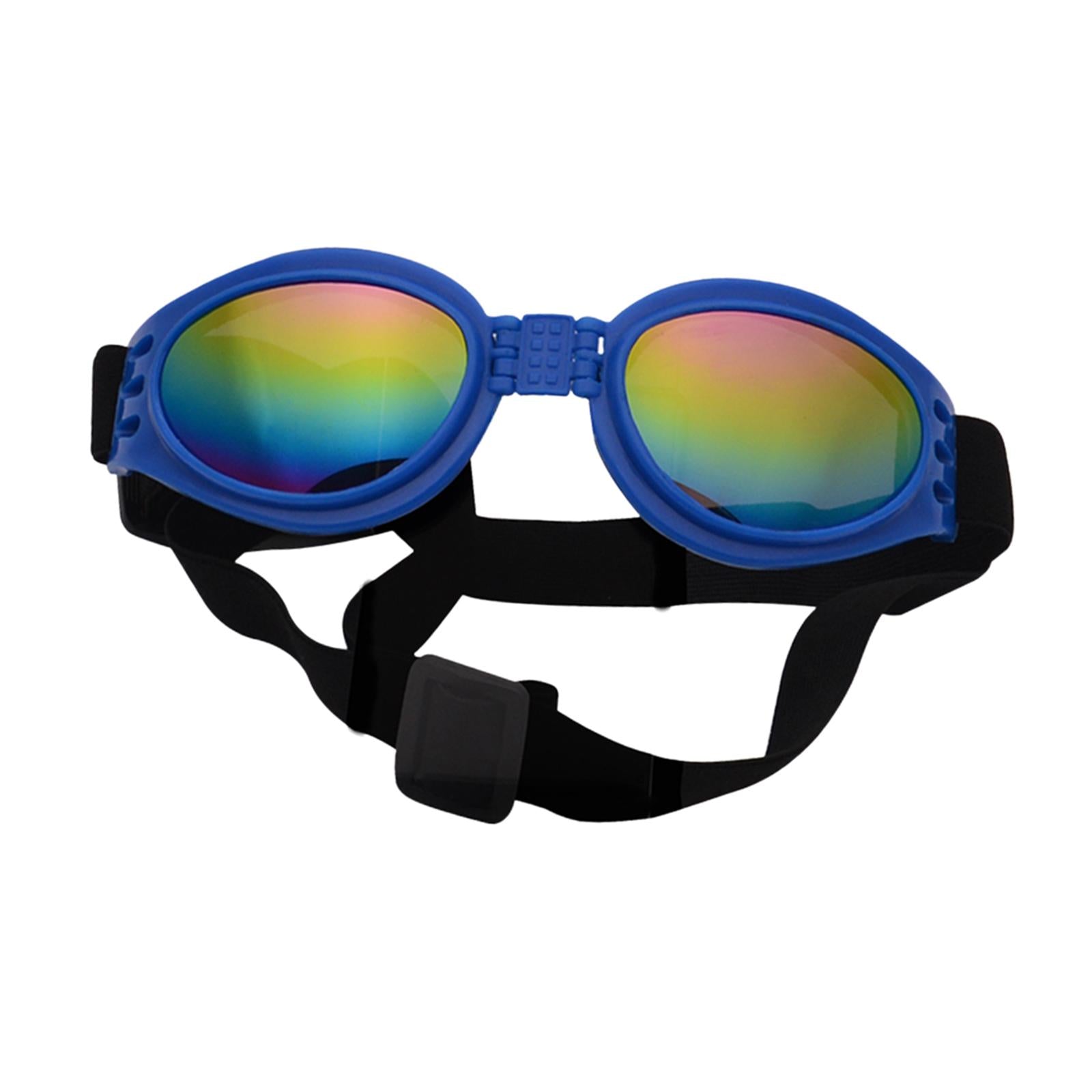 Dog Glasses Photo Props Lightweight Eyewear for Indoor Outdoor Party Walking Blue