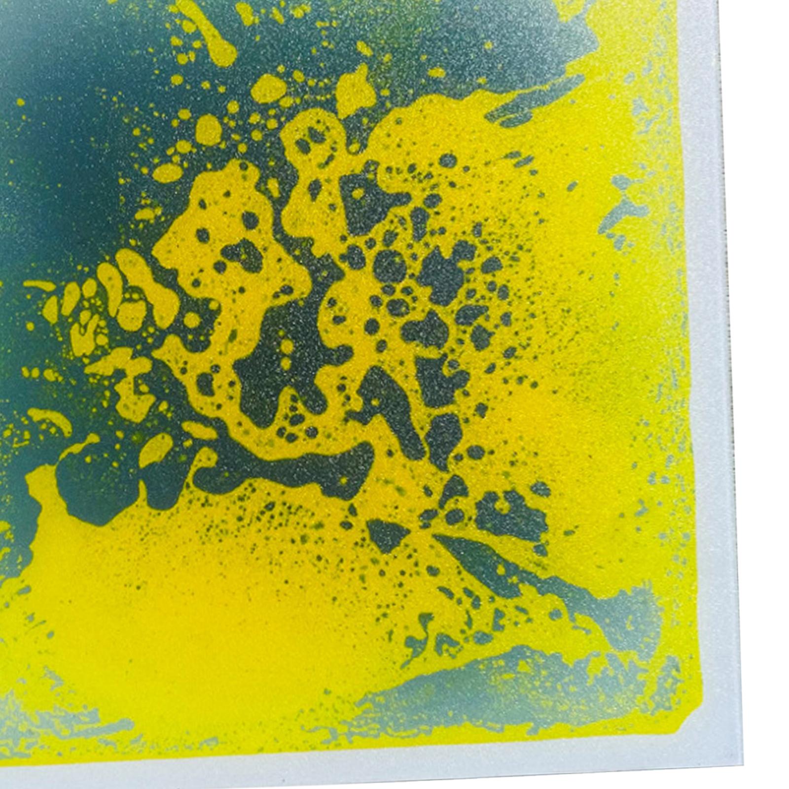 Sensory Liquid The Tiles Activity Play Mat for for Kids Girl Children yellow and grey