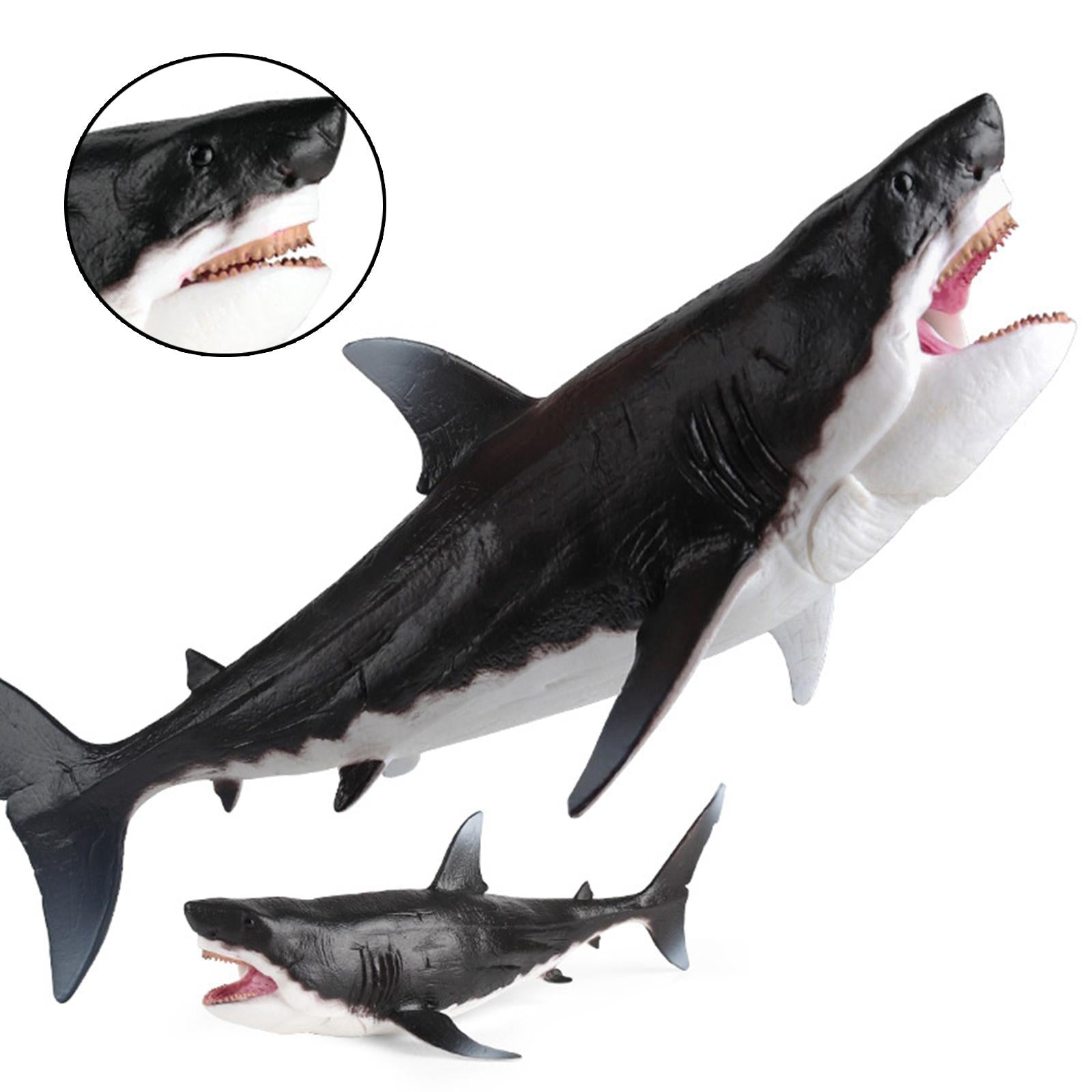 Megalodon Action Figure Creature Big Shark Fish for Boys Girls Children Gift