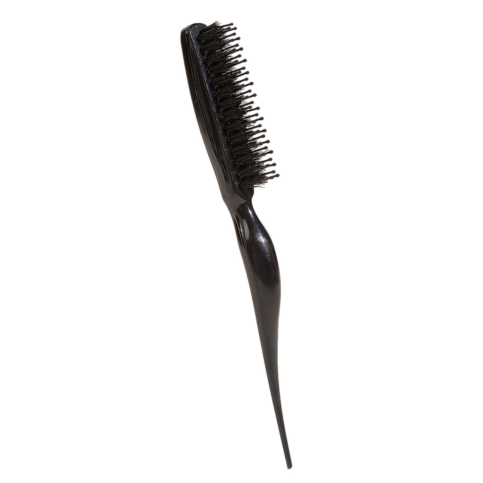 Hair Teasing Brush Hair Stylist Tool for Creating Volume Smoothing Hair Care black