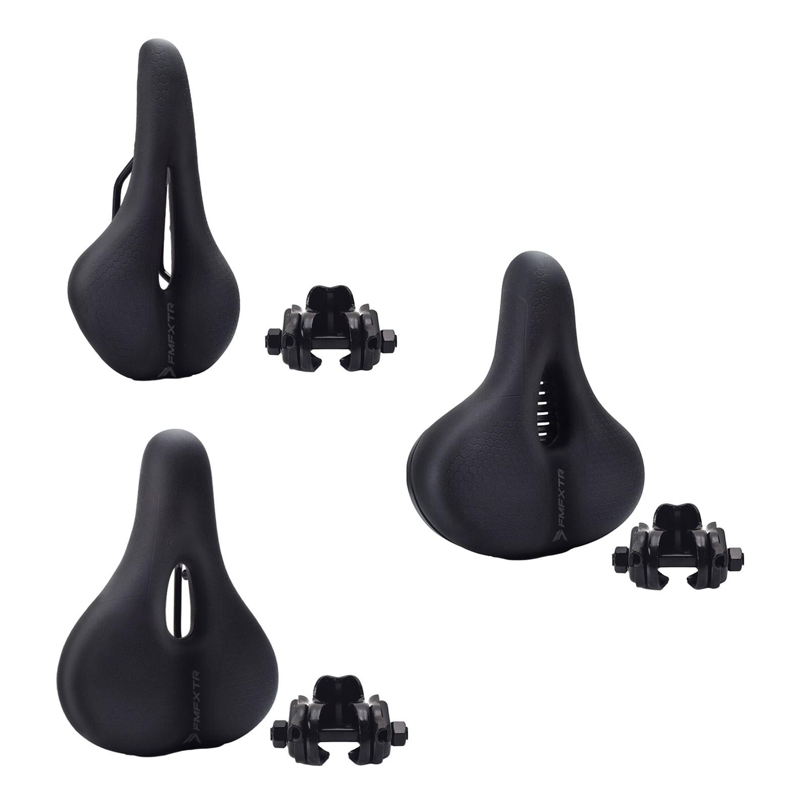 Cycle Cushion Men Women Soft Memory Foam Cushion Bike Saddle Cushion Pad 270mmx140mmx50mm