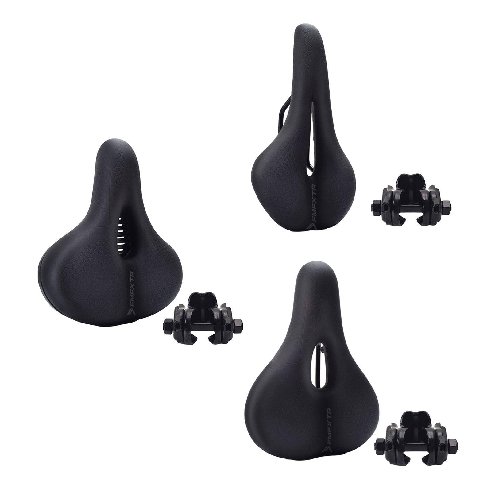 Cycle Cushion Men Women Soft Memory Foam Cushion Bike Saddle Cushion Pad 270mmx140mmx50mm