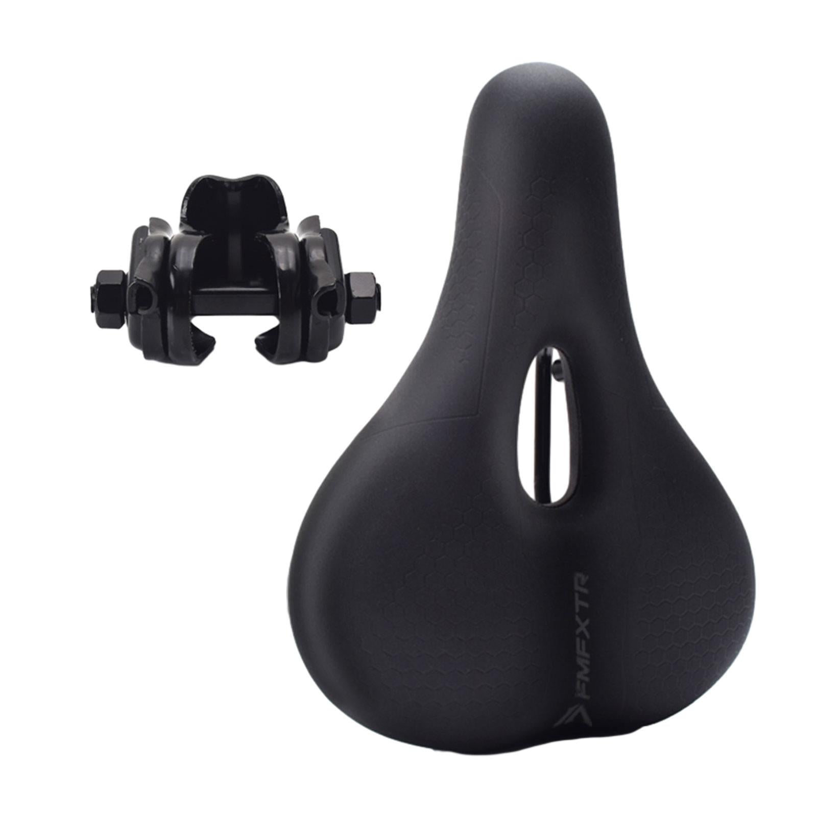 Cycle Cushion Men Women Soft Memory Foam Cushion Bike Saddle Cushion Pad 55mmx190mmx50mm