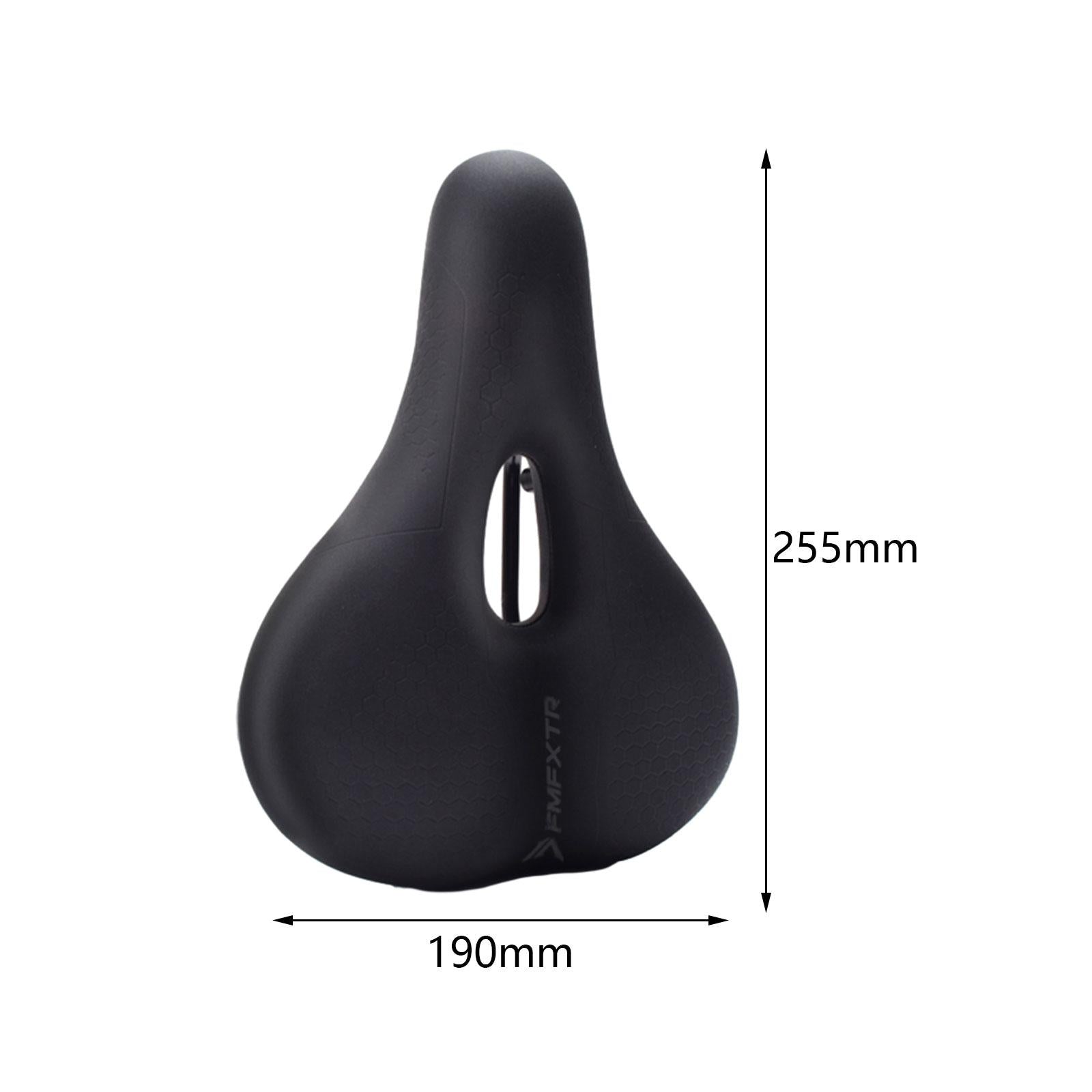 Cycle Cushion Men Women Soft Memory Foam Cushion Bike Saddle Cushion Pad 55mmx190mmx50mm