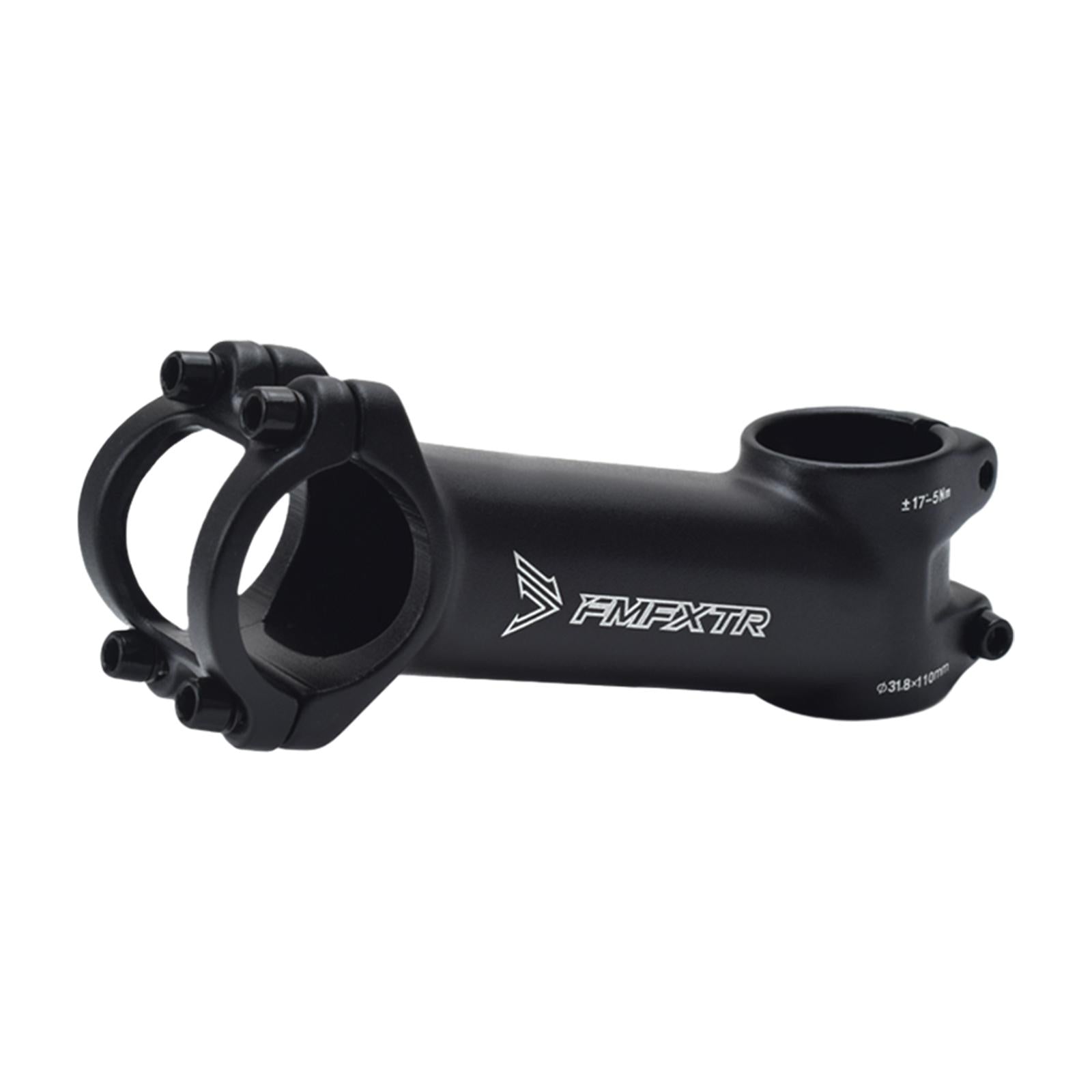 31.8mm Bike Stem Riser Extender for Downhill Bike Fixed Gear Cycle 110mm 17degree