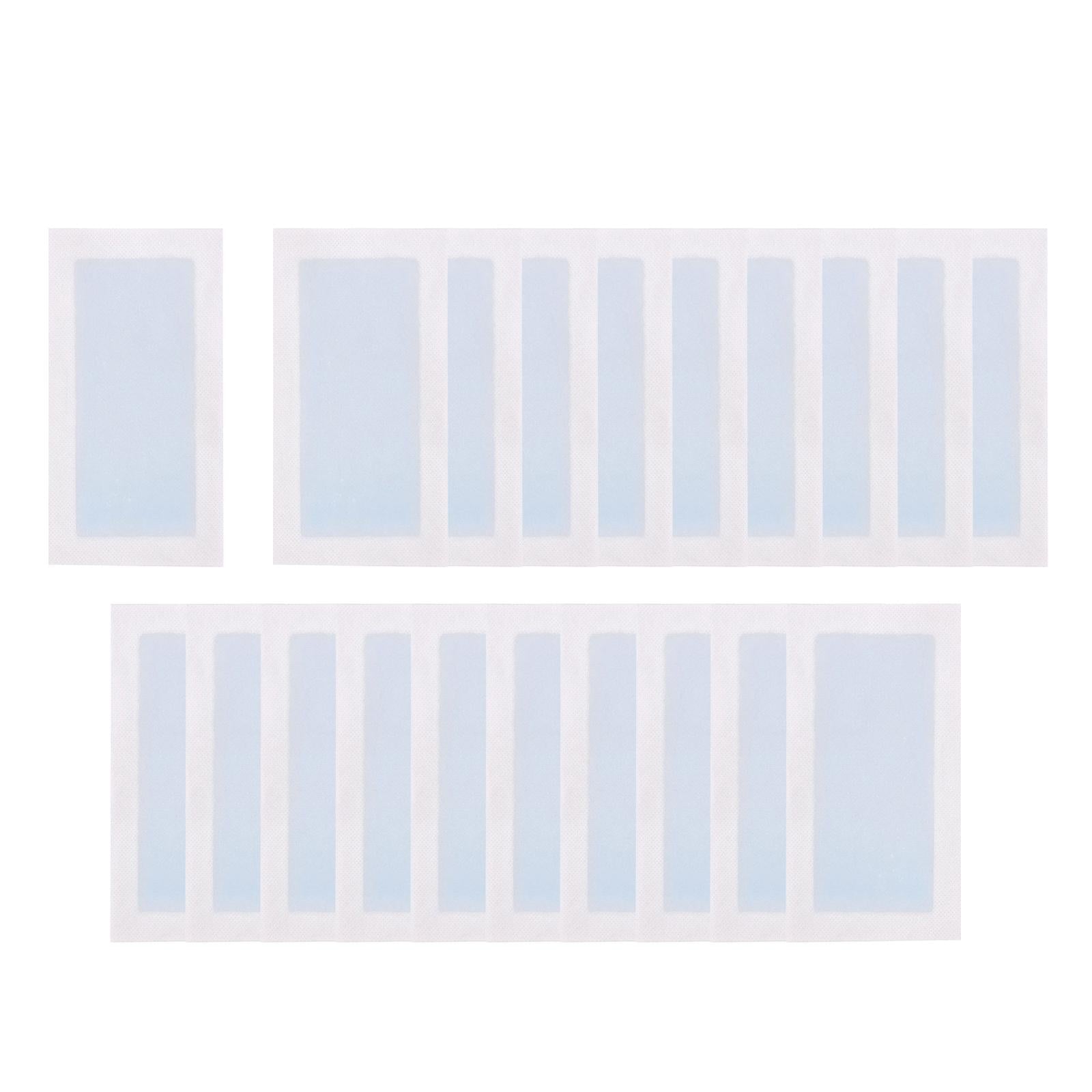 20x Wax Strips Disposable All Skin Types Gentle for Legs Underarms Arms blue