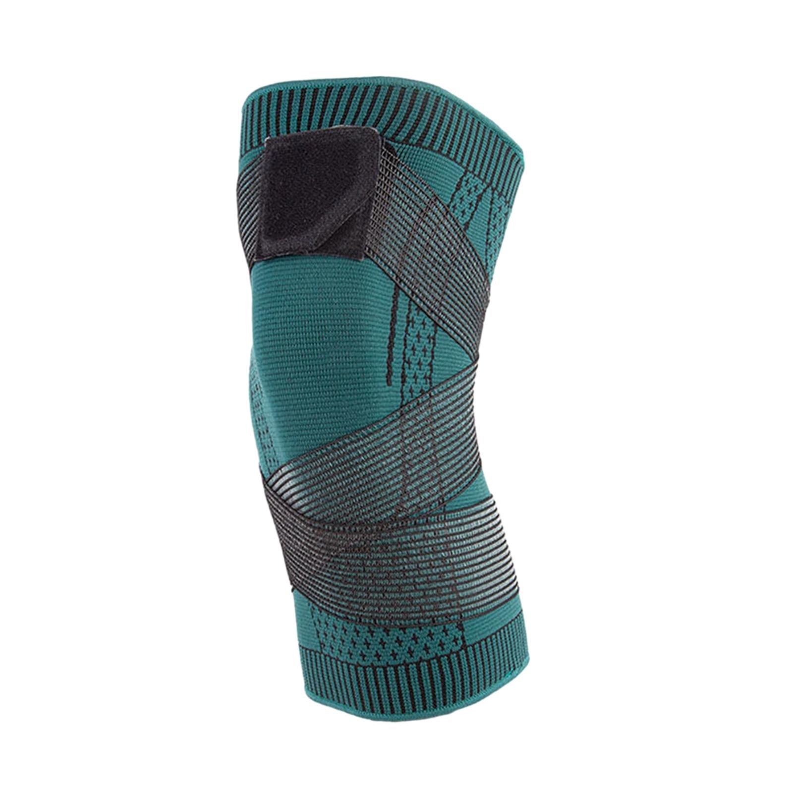 Knee Pads Anti Slip Elastic Breathable Knee Brace for Sports Football S