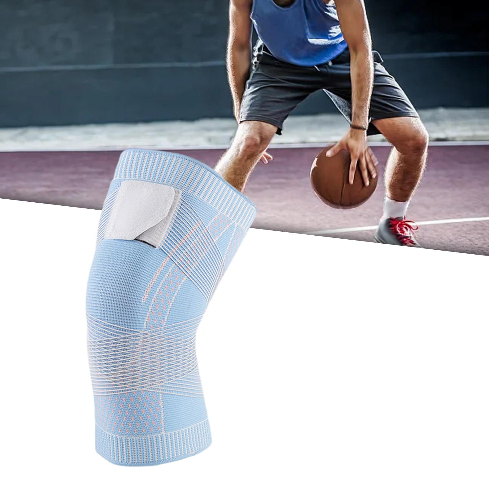 Knee Brace Non Slip Knee Protector Knee Pads for Workout Basketball Climbing S