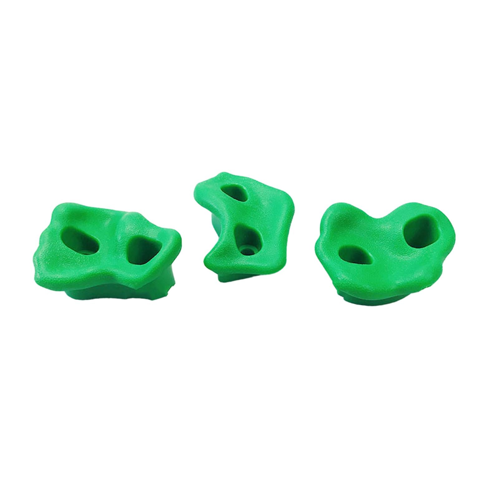 10 Pieces Rock Climbing Wall Holds Kids Toys for Tree House Outdoor Climbing no screws