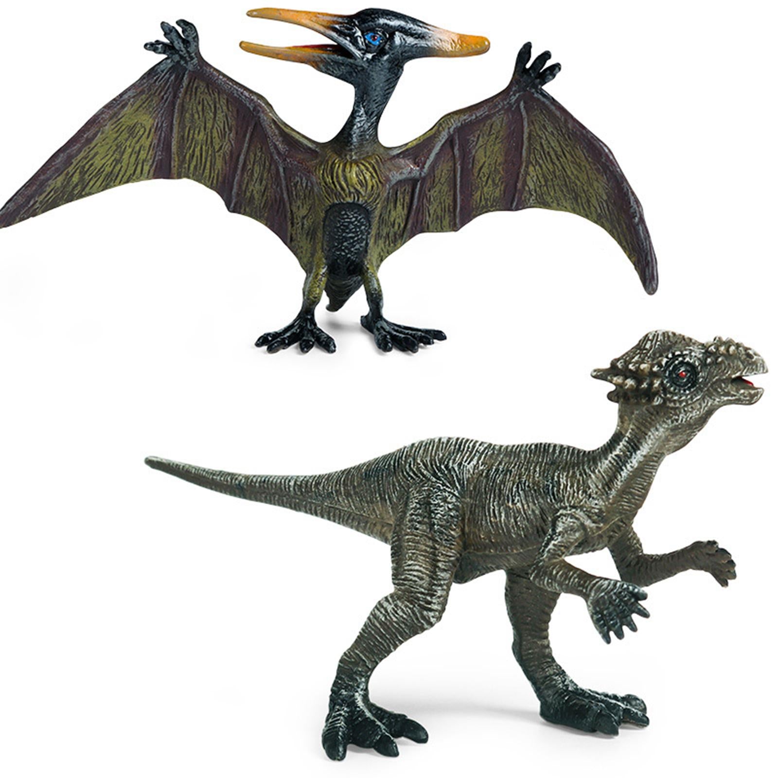 15x Toddlers Dinosaur Toys Wildlife Animal Figurine for New Year Cake Topper 15 large dinosaur