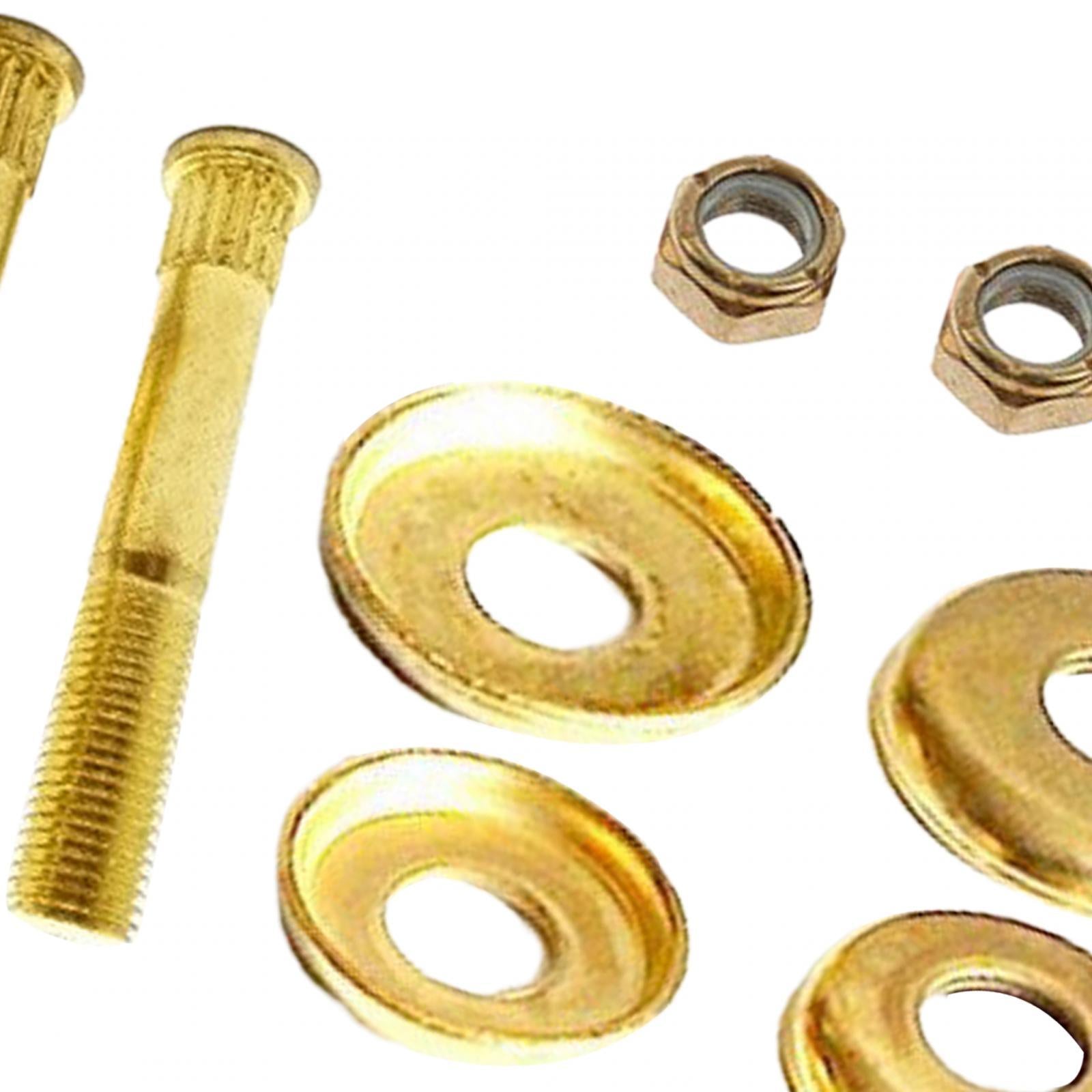 Skateboard Mounting Bolts Set Metal Skateboard Tool for Longboard Skateboard Screws 52mm