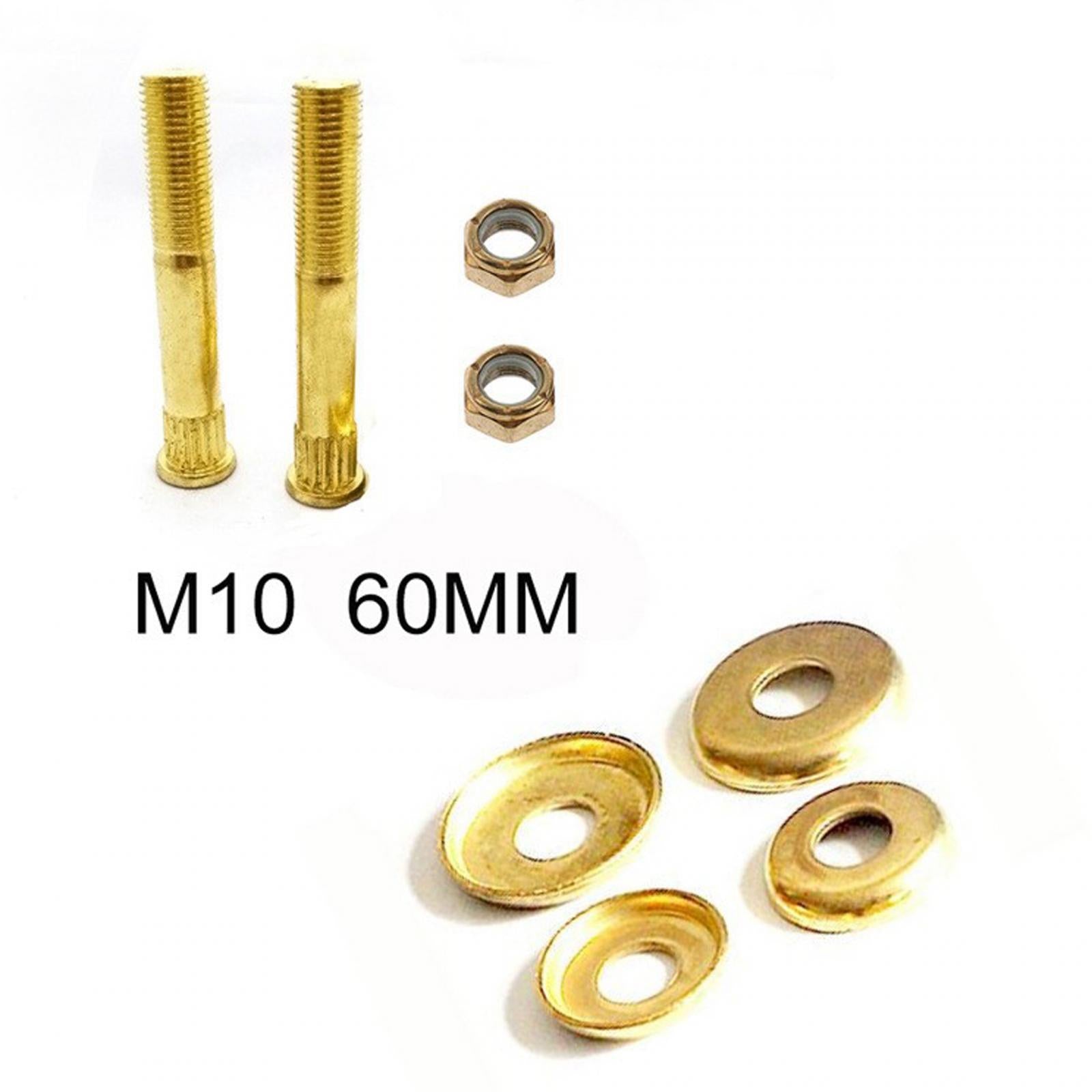 Skateboard Mounting Bolts Set Metal Skateboard Tool for Longboard Skateboard Screws 60mm