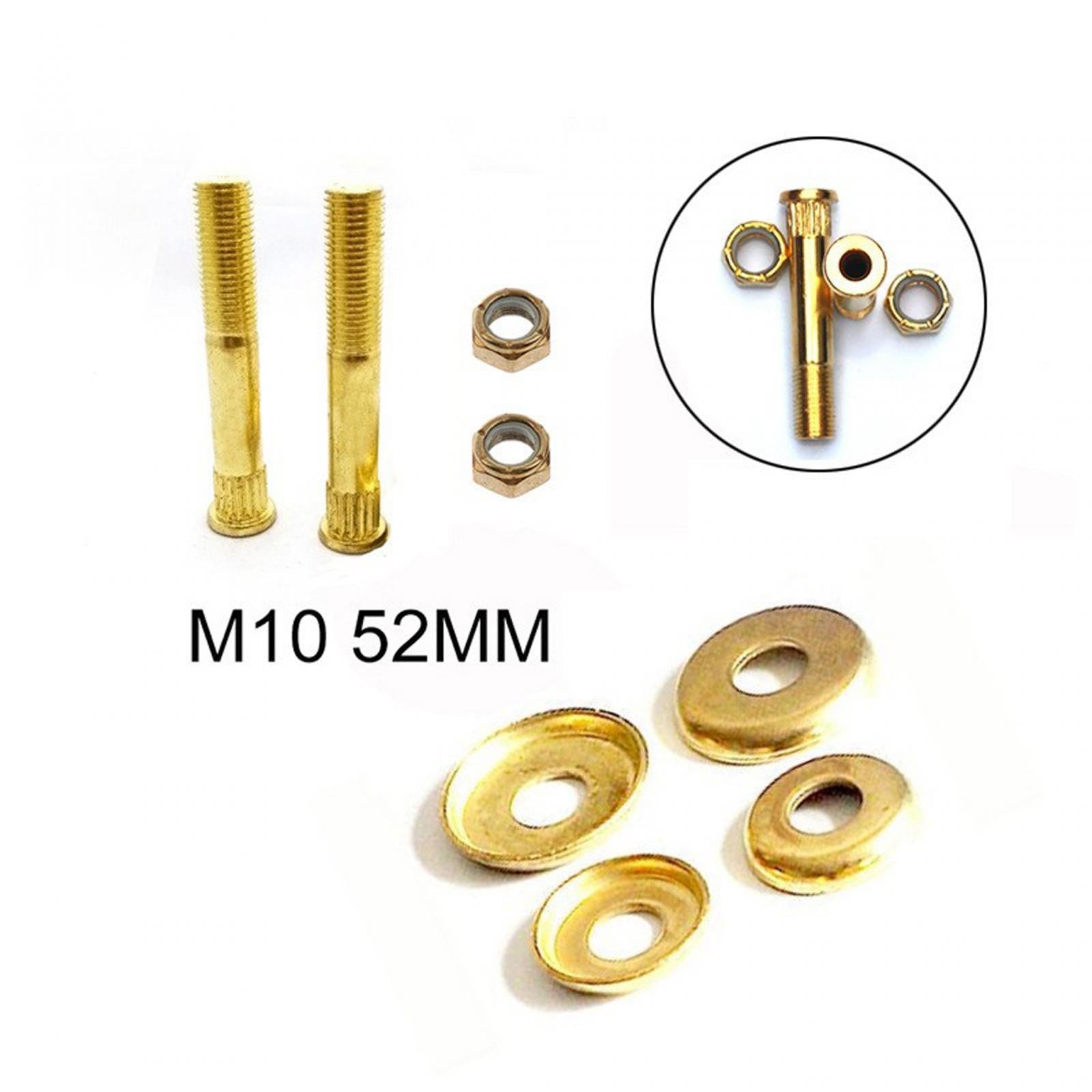 Skateboard Mounting Bolts Set Metal Skateboard Tool for Longboard Skateboard Screws 60mm