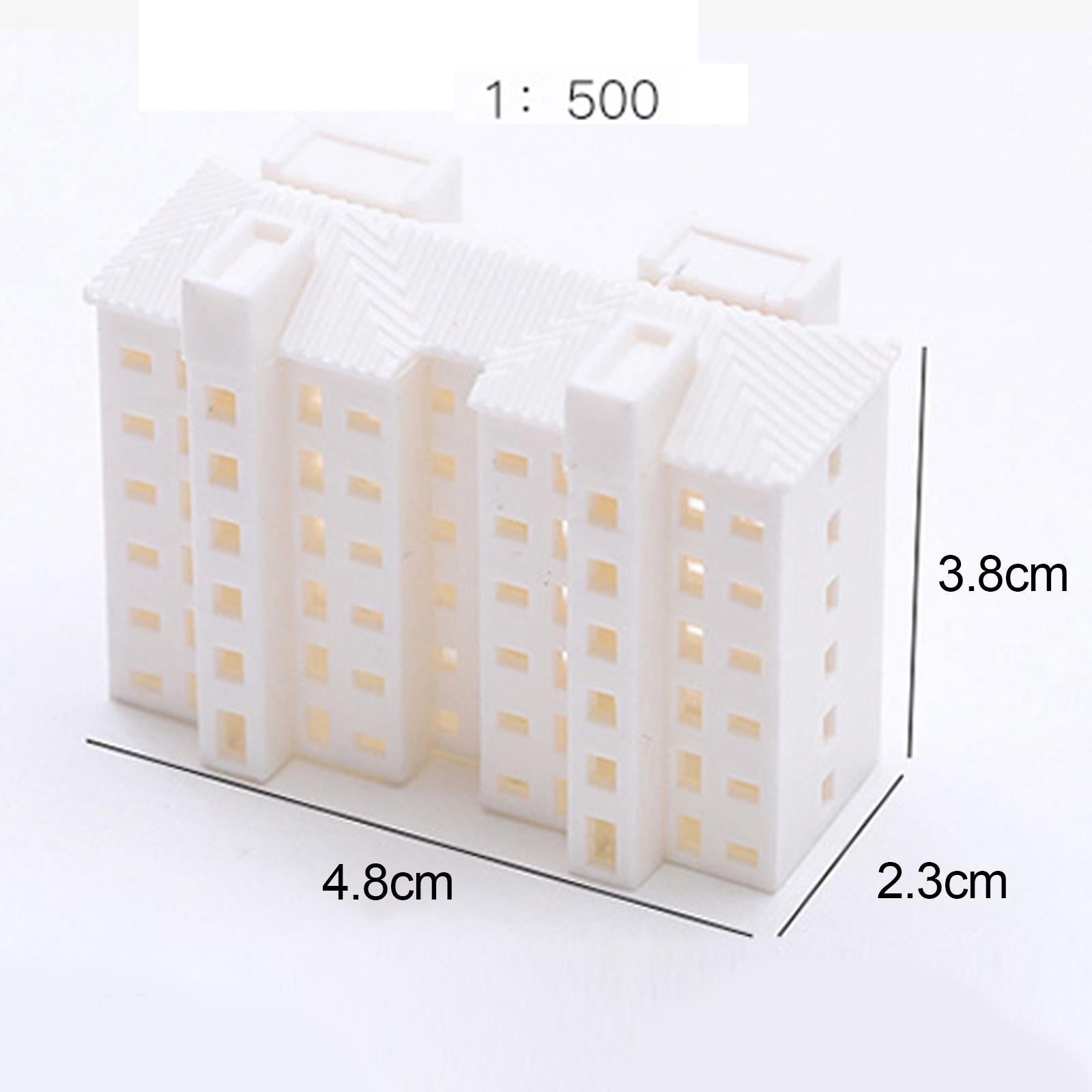 Miniature Apartment Building Display Simulation Apartment Landscape Material 1. 500 Style B
