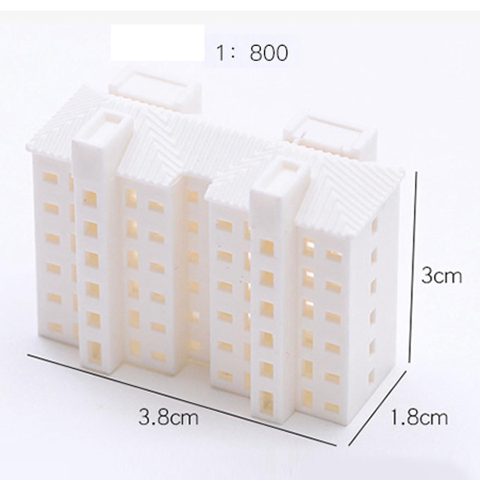 Miniature Apartment Building Display Simulation Apartment Landscape Material 1. 800 Style B