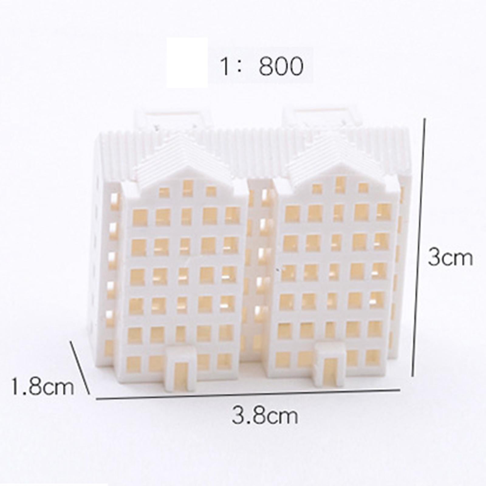 Miniature Apartment Building Display Simulation Apartment Landscape Material 1. 800 Style C