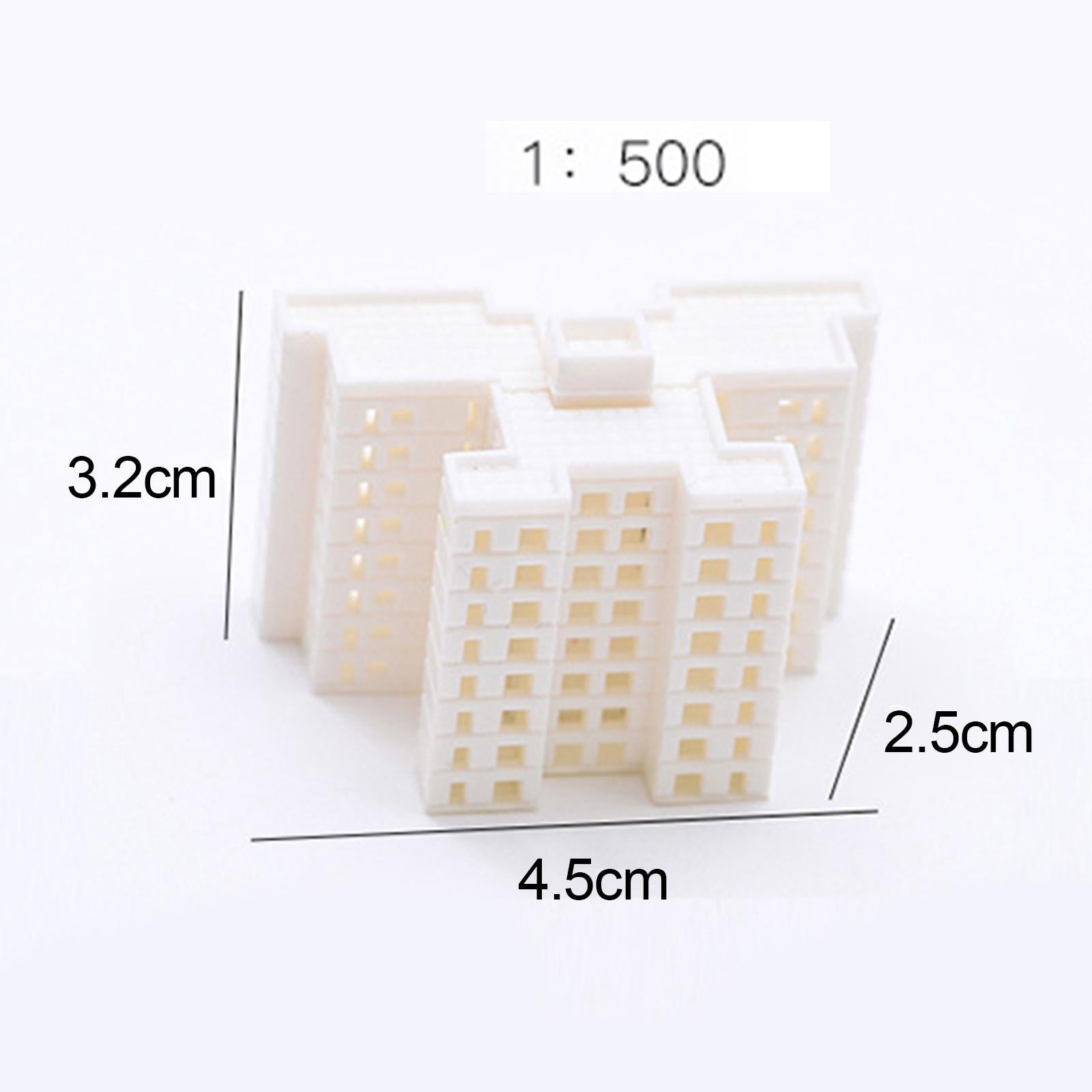 Miniature Apartment Building Display Simulation Apartment Landscape Material 1. 500 Style F